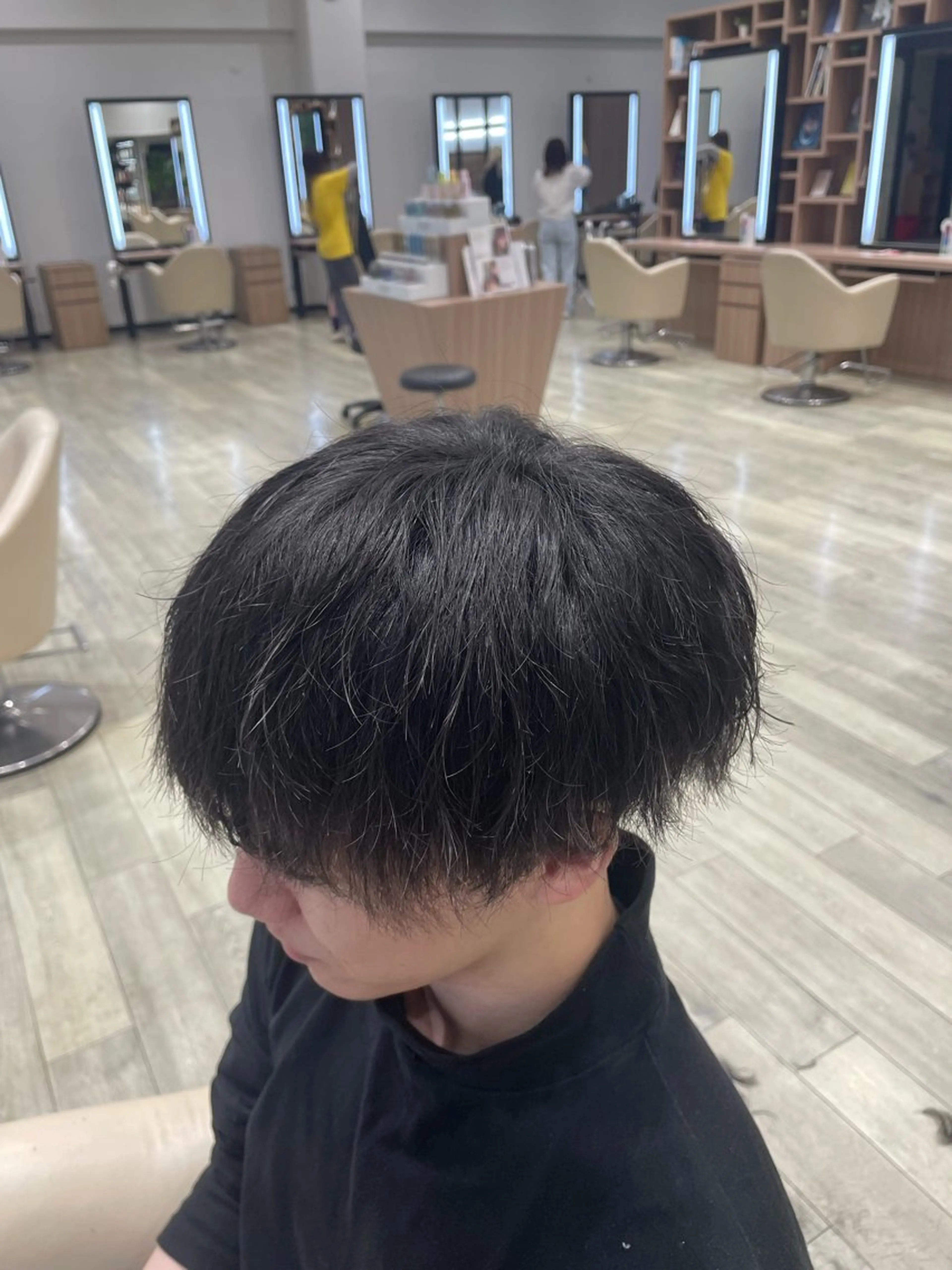 メンズカット（カットモデル）の写真