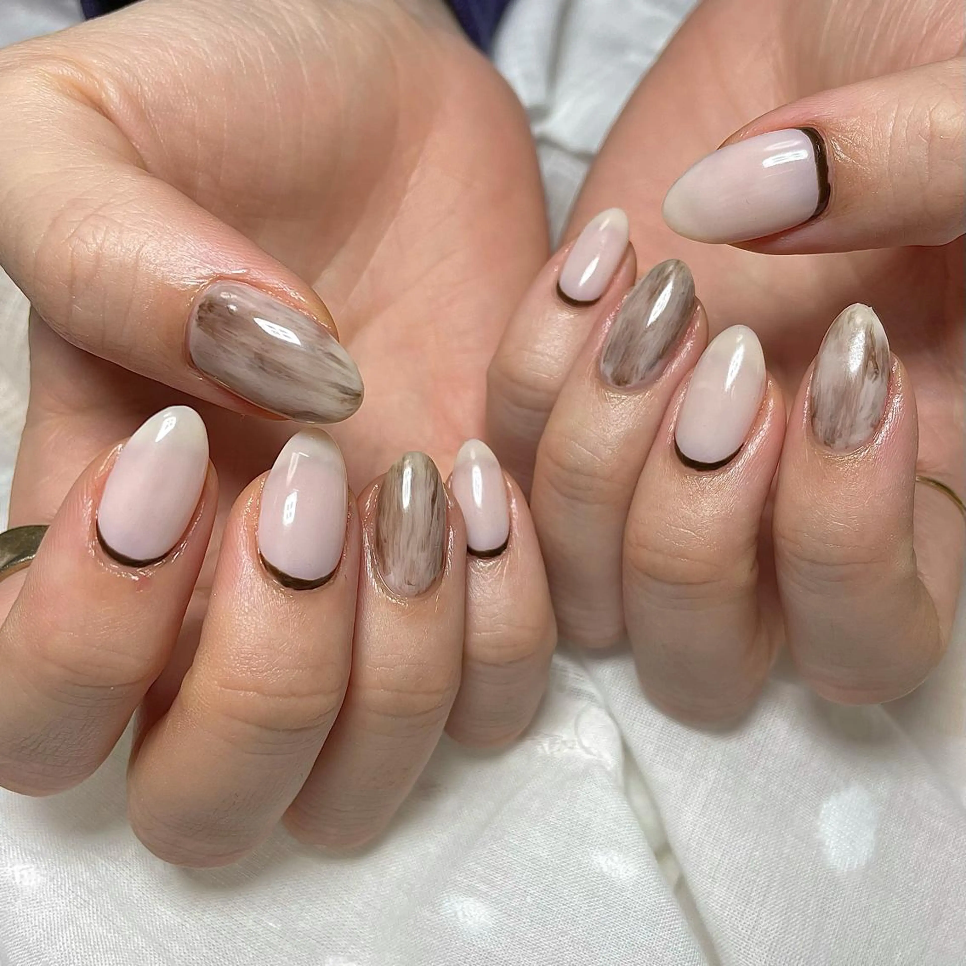 ネイル ハンドネイル Nailsalon BLOOM🌷 山崎のネイルデザイン
