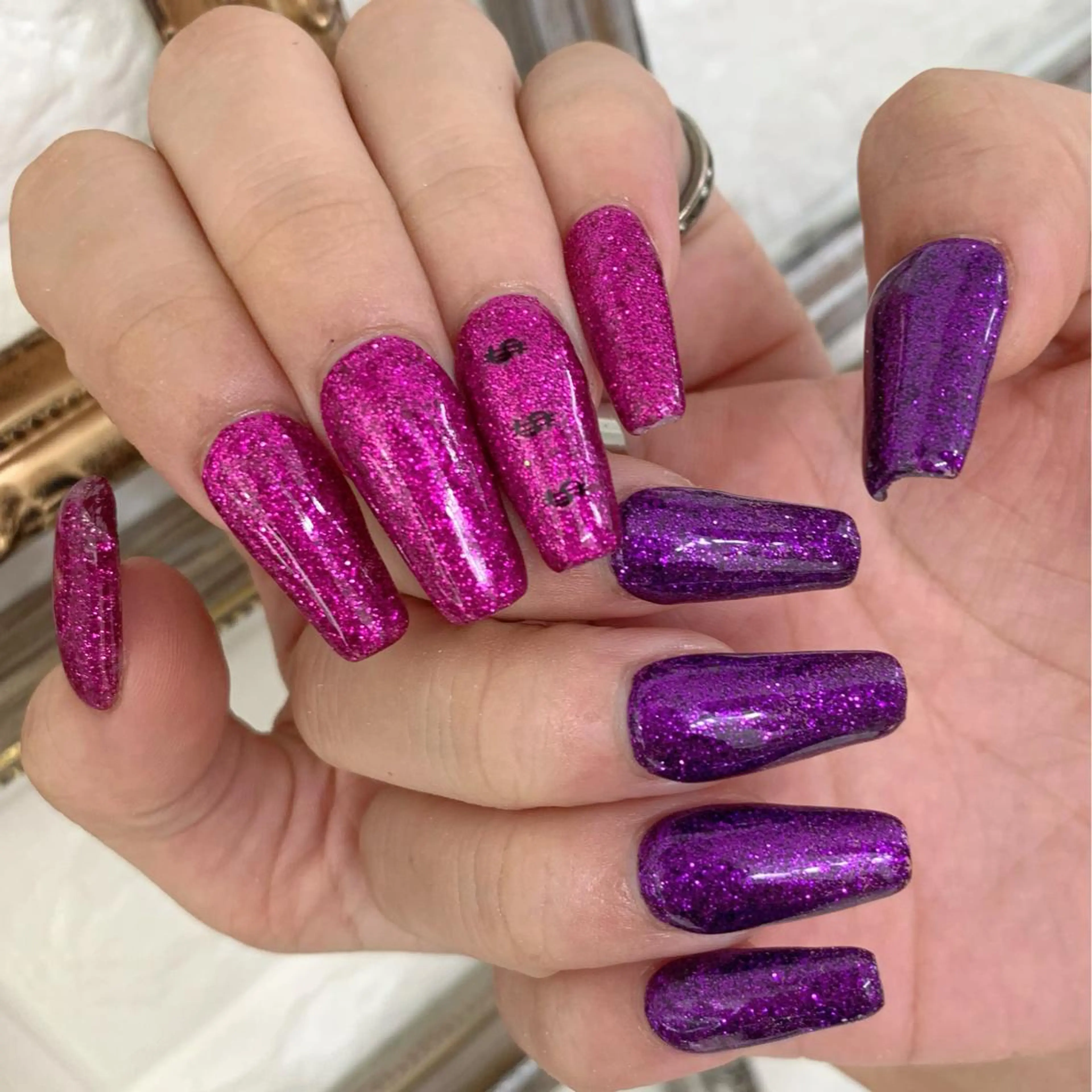 ネイル ワンカラーネイル スカルプネイル 山田 真里のネイルデザイン