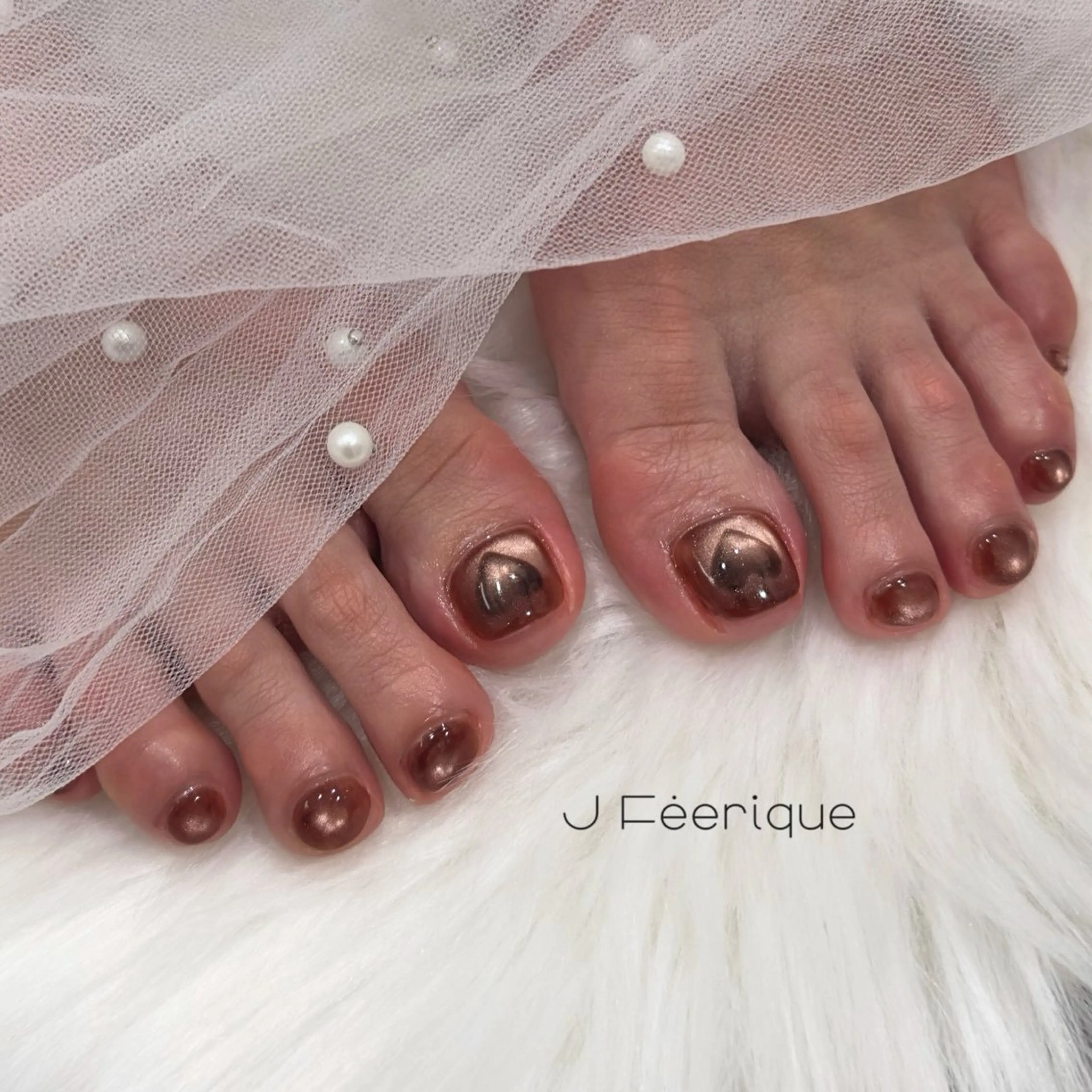 ネイル フットネイル J Feerique ネイル/南森町のネイルデザイン