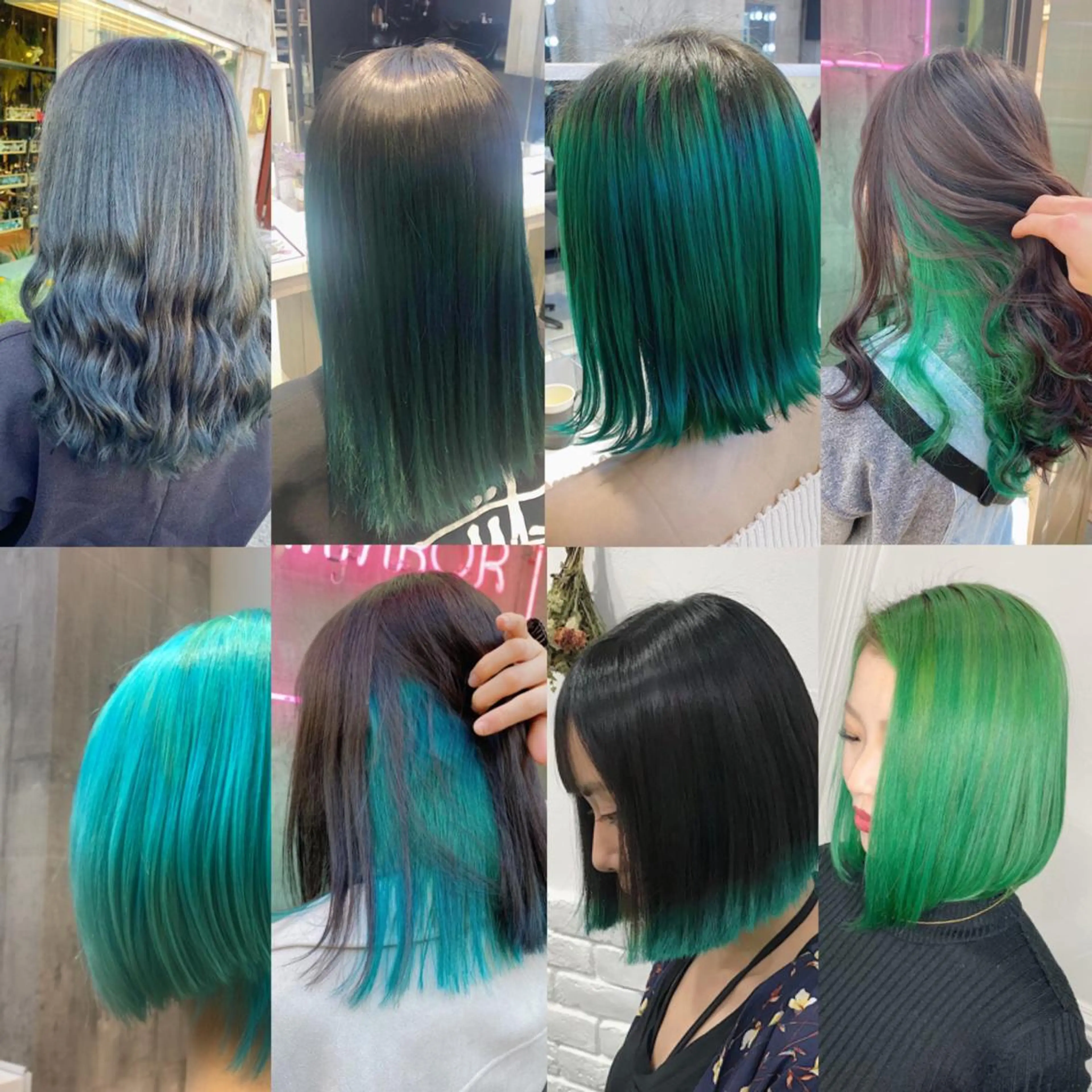 セミロング カラー メンズ メンズブリーチ メンズハイライト メンズハイトーン メンズインナーカラー 学生（メンズ向け） JuNブリーチに 縮毛矯正するプロのヘアスタイル