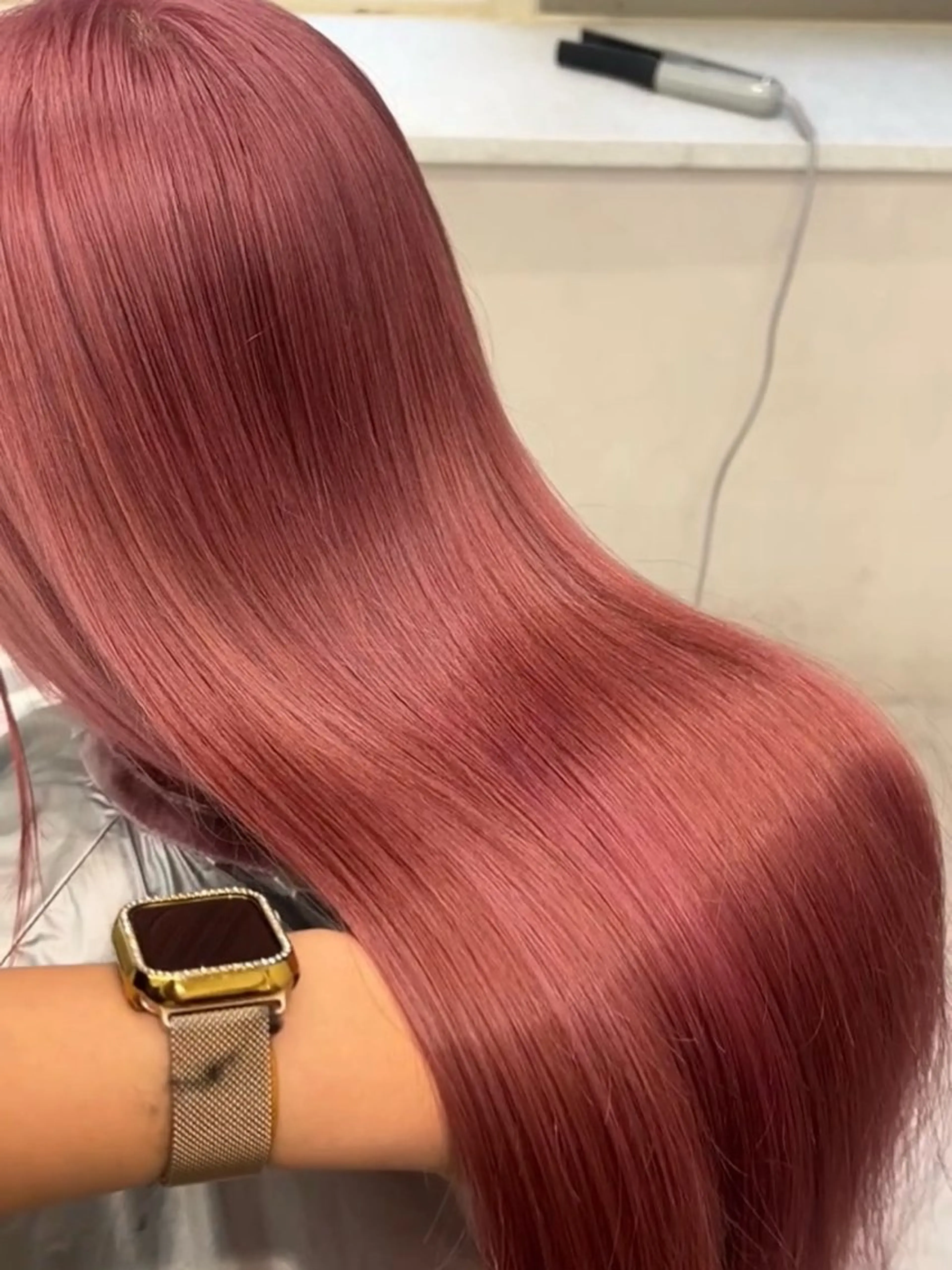 カラー 💖韓国風💖 レイヤー/LISAのヘアスタイル