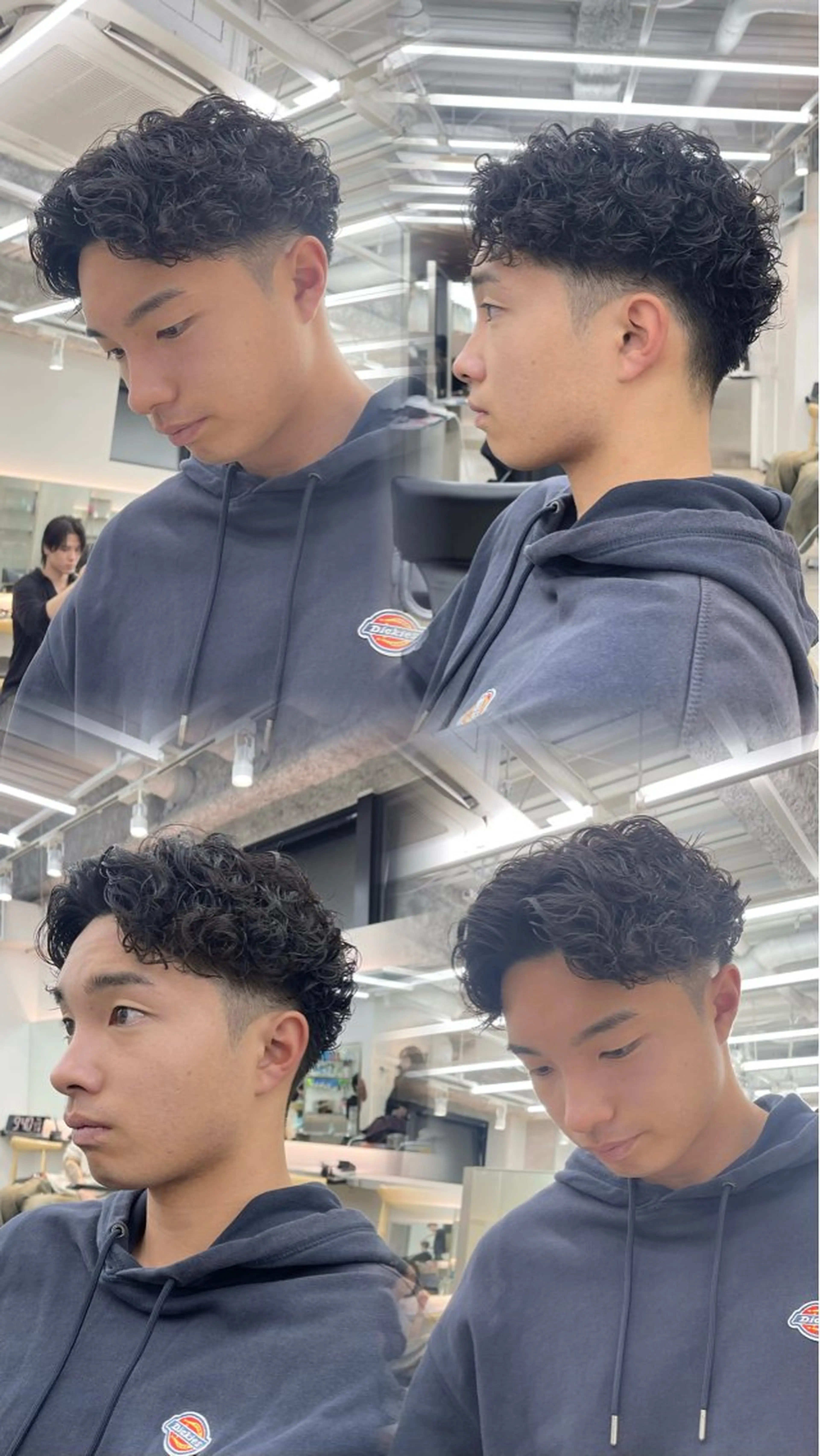 パーマ メンズ メンズパーマ スペインカール カット パーマ 🎀メンズパーマ☆ 艶カラー☆Syuriのヘアスタイル