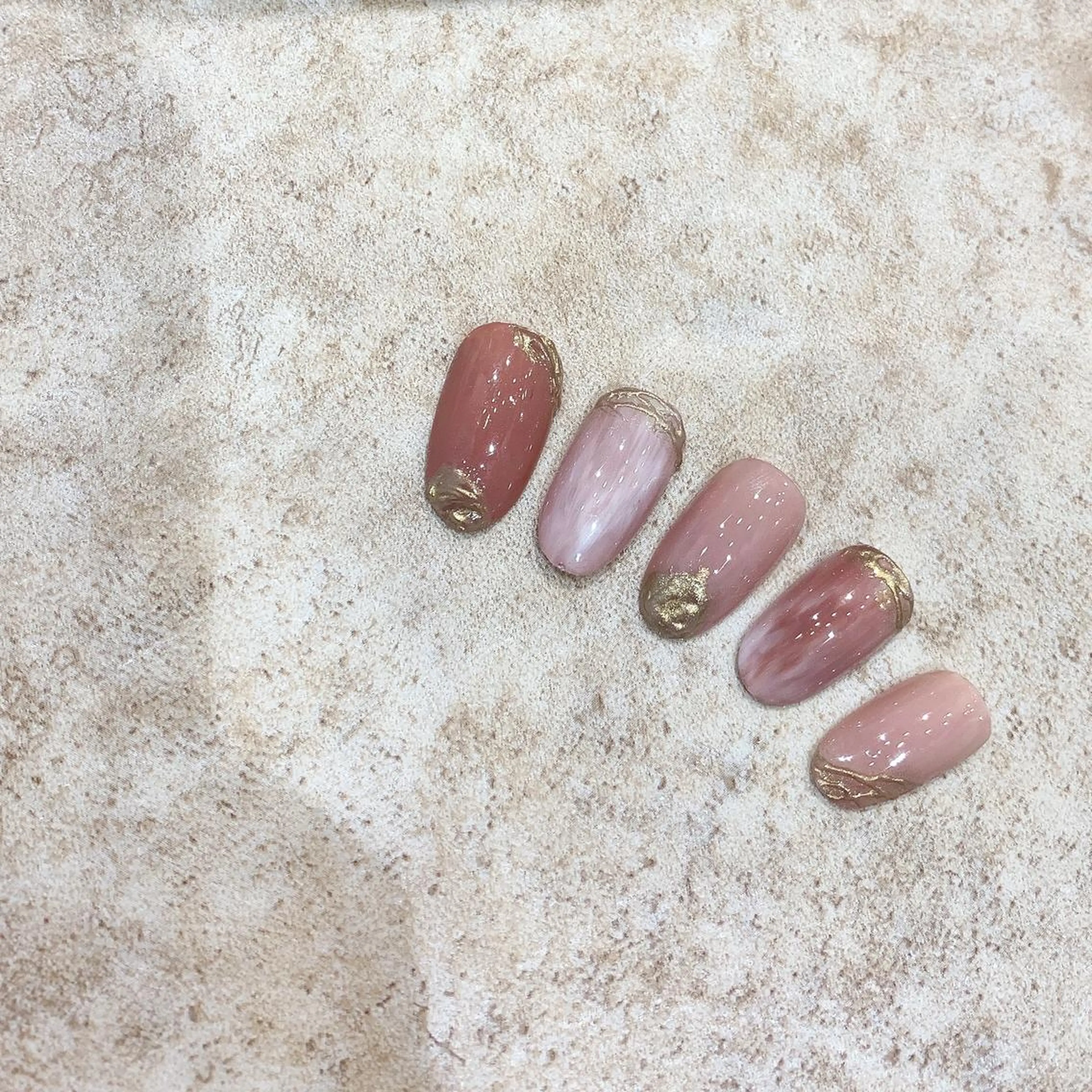 ネイル ニュアンスネイル fujii ayakaのネイルデザイン