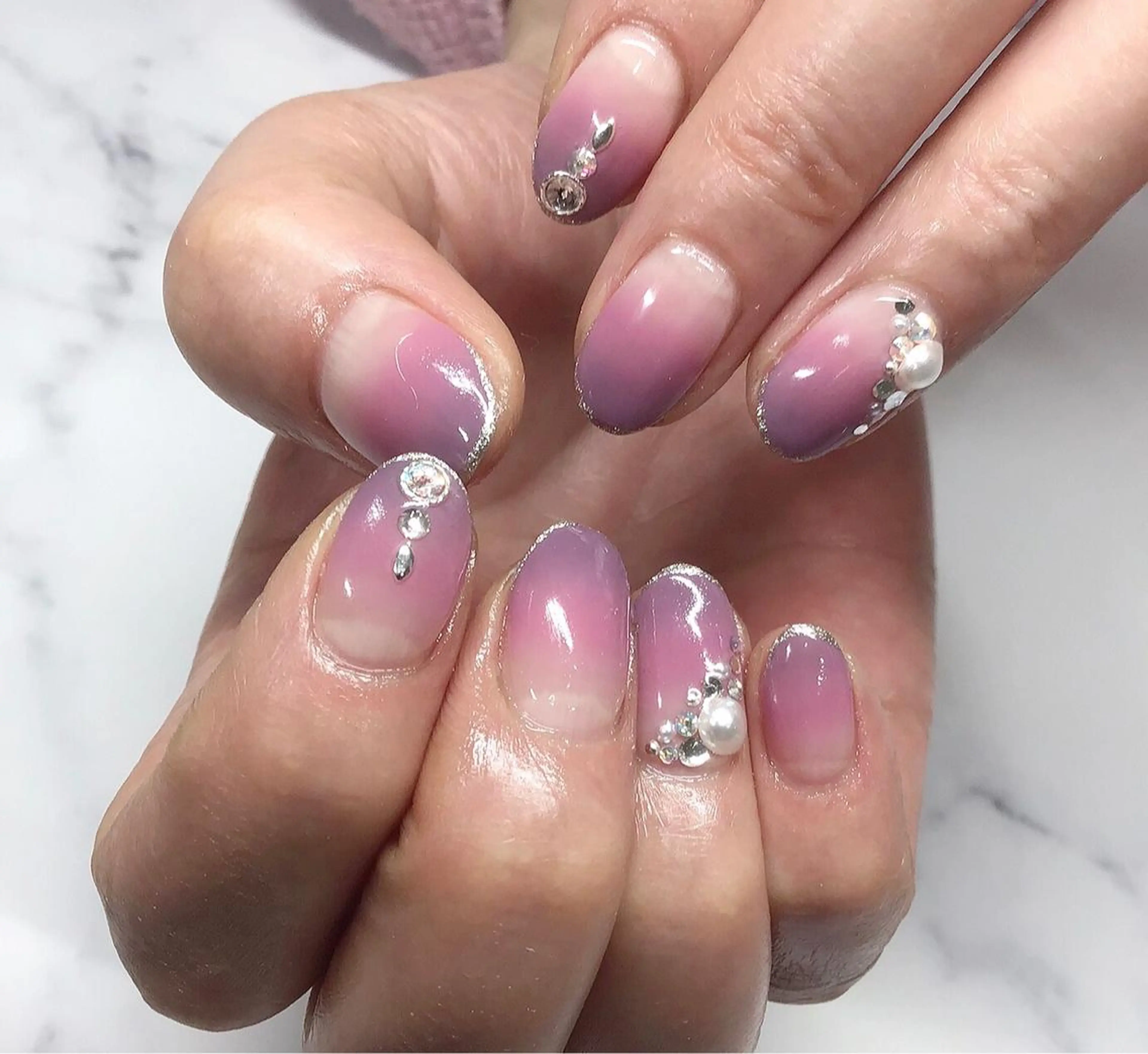 ロング カラー キッズ ネイル マツエク・マツパ 福田 加奈のネイルデザイン