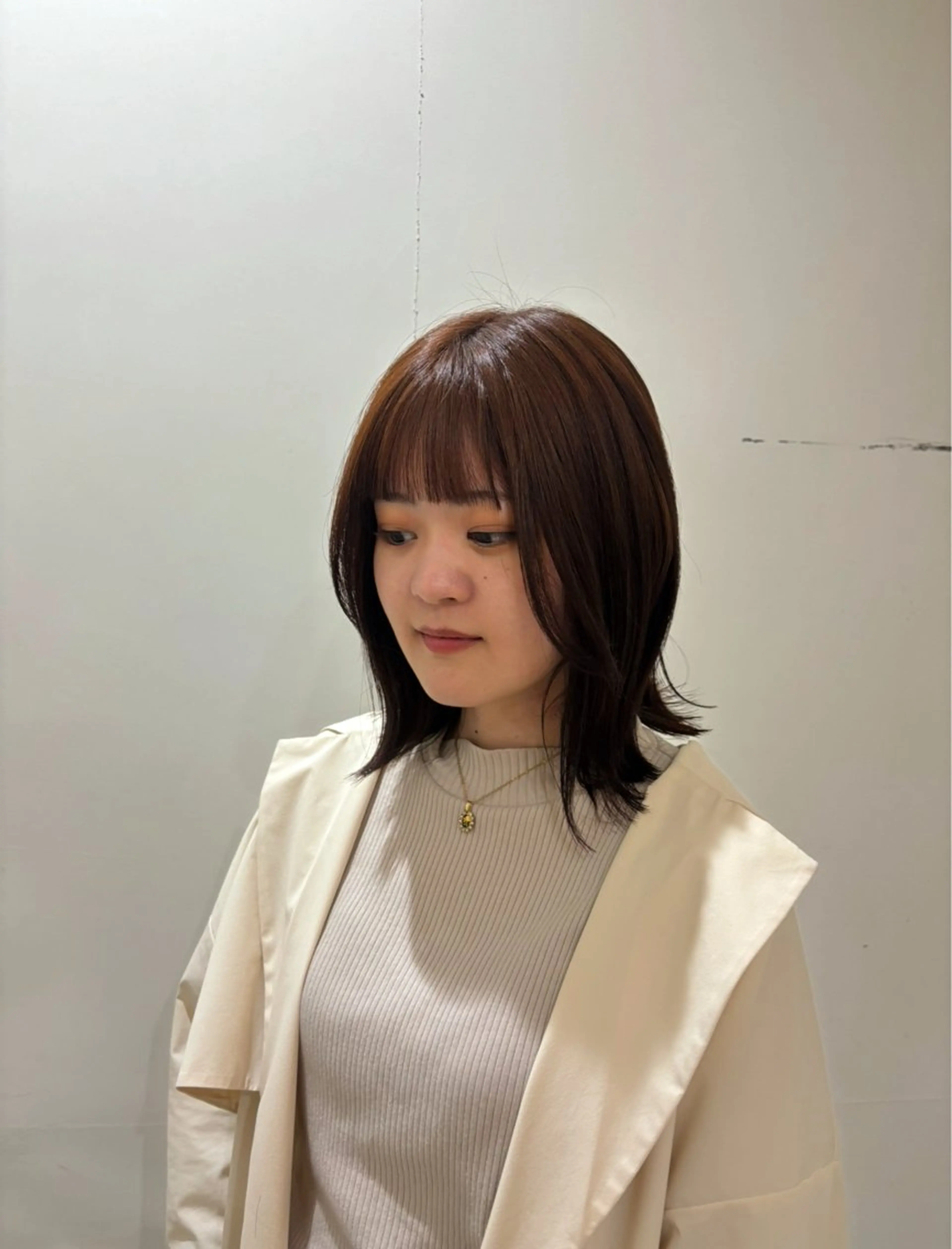 ミディアム レイヤー×髪質改善 hinanoのヘアスタイル