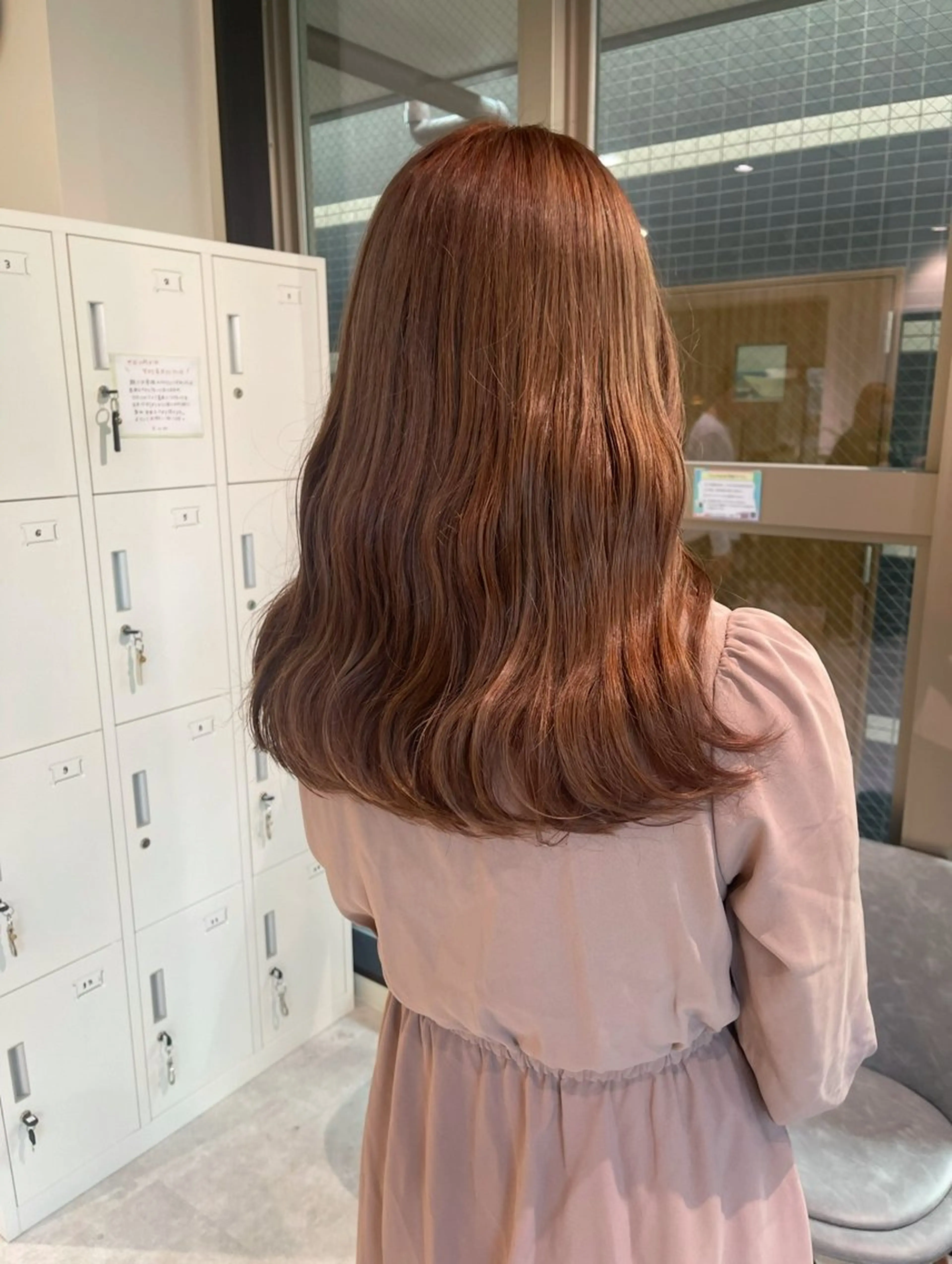 ロング ヘアカラー トリートメント * 透明感カラー c h i h o *のヘアスタイル