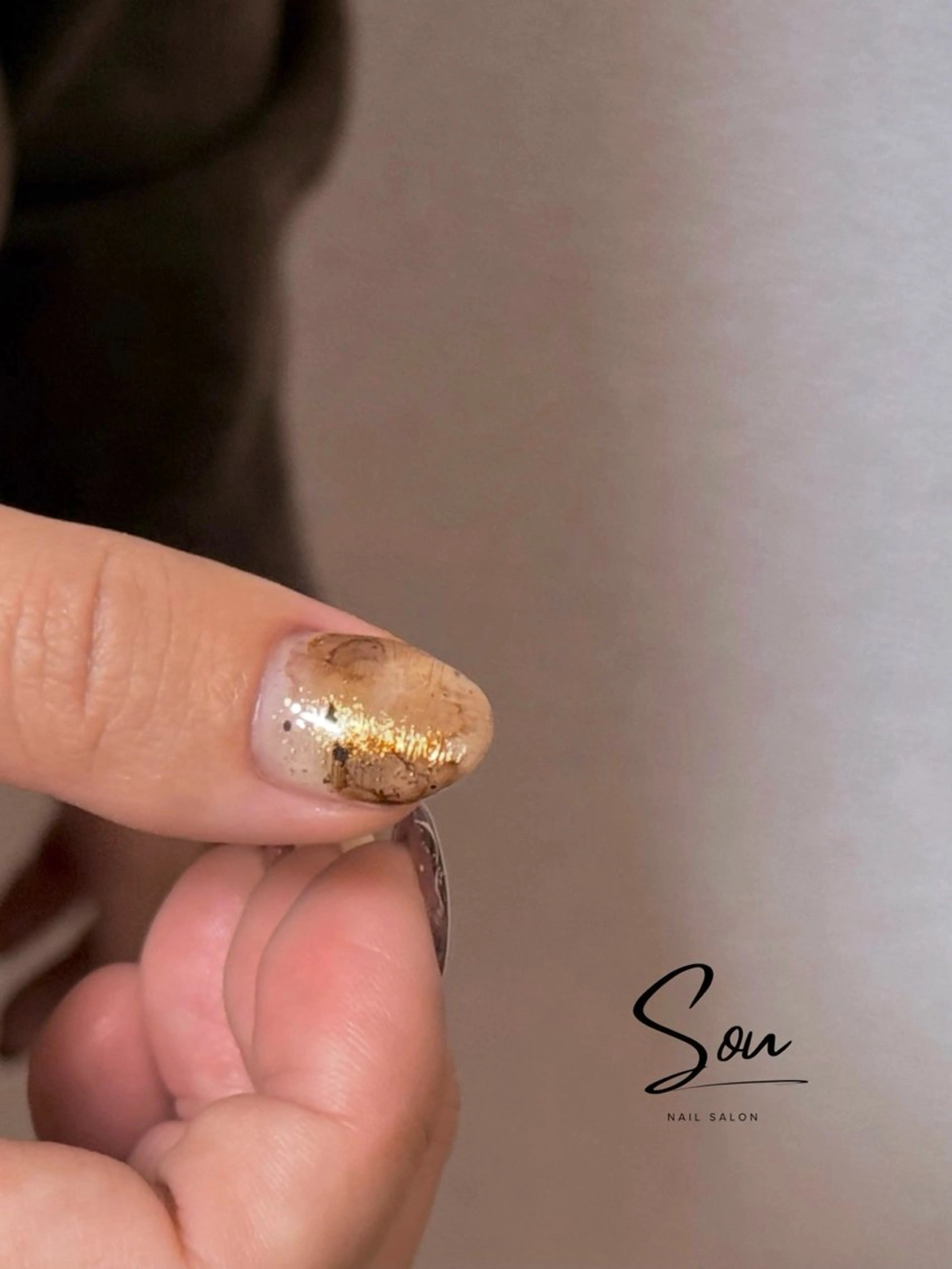 ネイル ニュアンスネイル ハンドネイル S o u_ nail salonのネイルデザイン