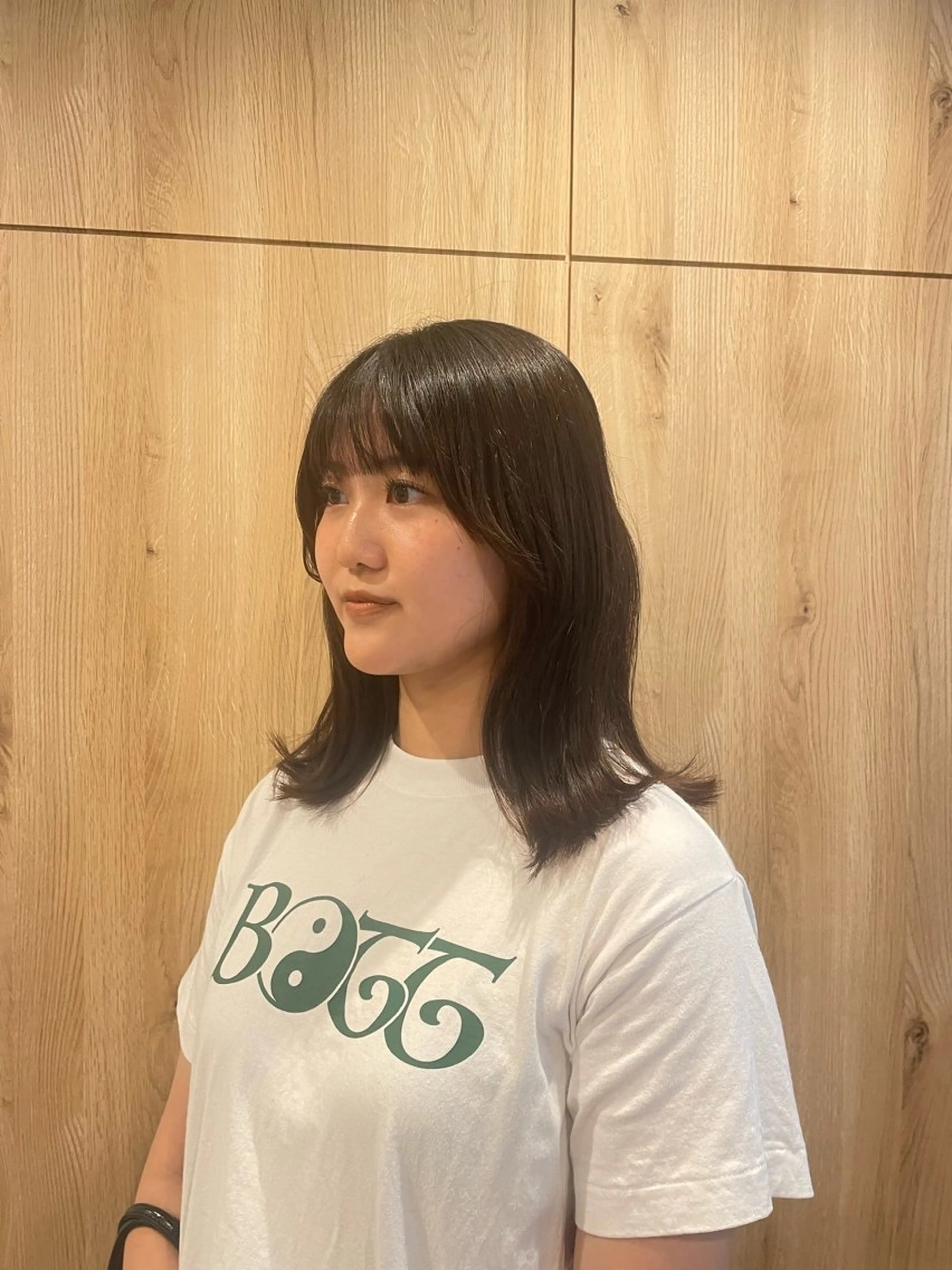 ミディアム tsuki /天王寺 /カラー/ボブカットのヘアスタイル