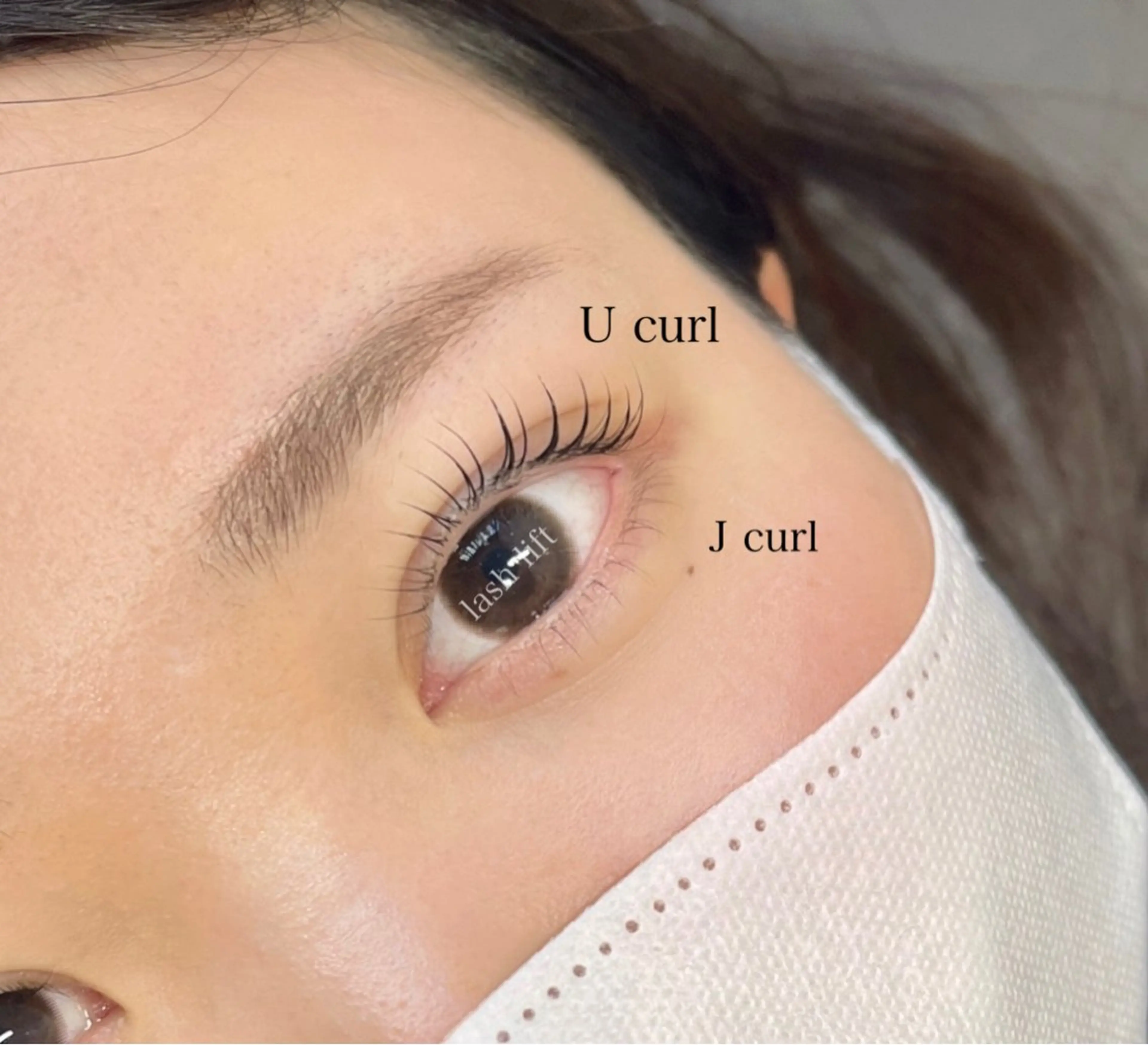 🎀まつ毛パーマ上下＋トリートメント付きの写真