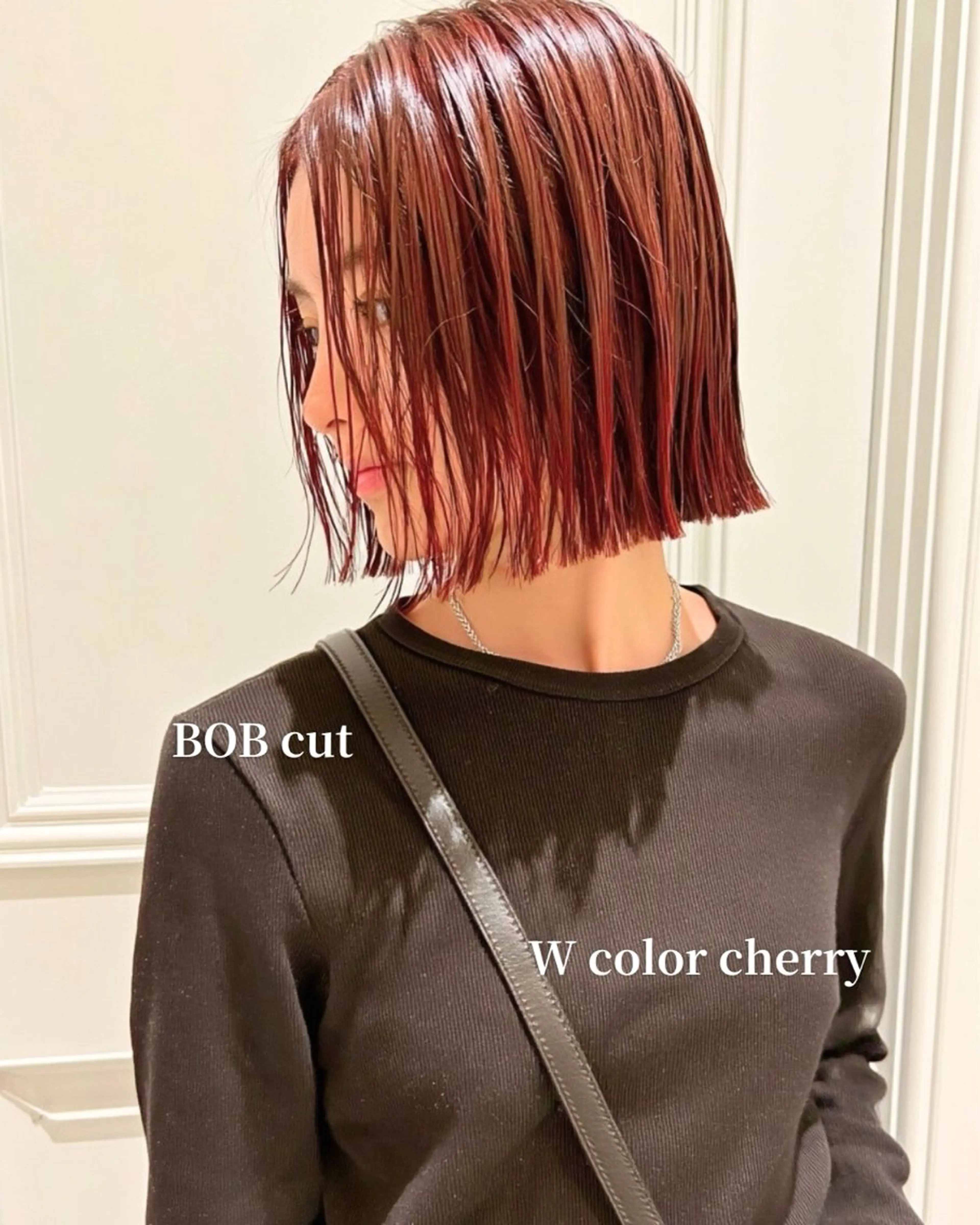 ミディアム カラー カット ヘアカラー 👑ショート/ボブ /銀座/ニシオカ👑のヘアスタイル