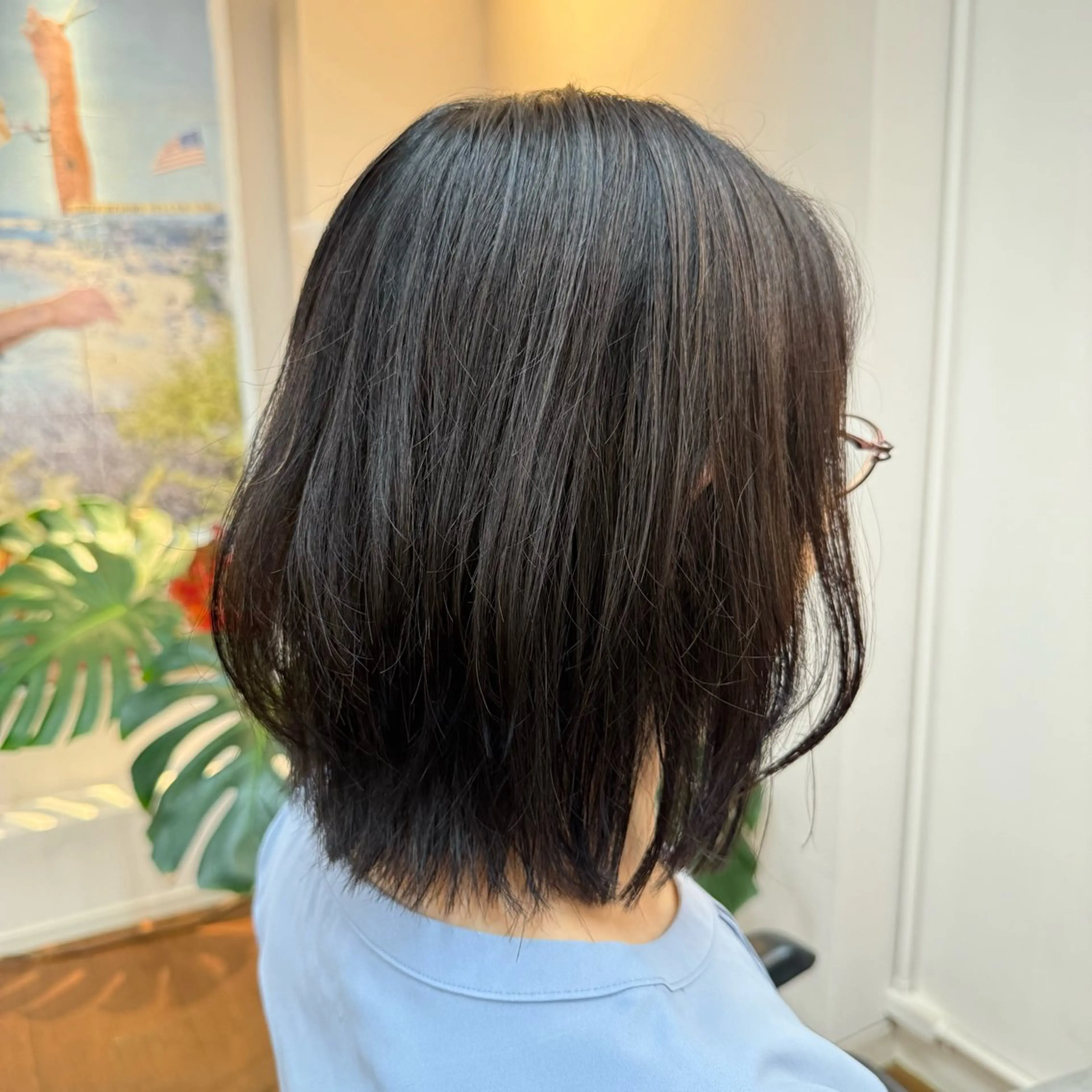 ショート ボブ くびれヘア レイヤーカット LOG SALON 時田のヘアスタイル