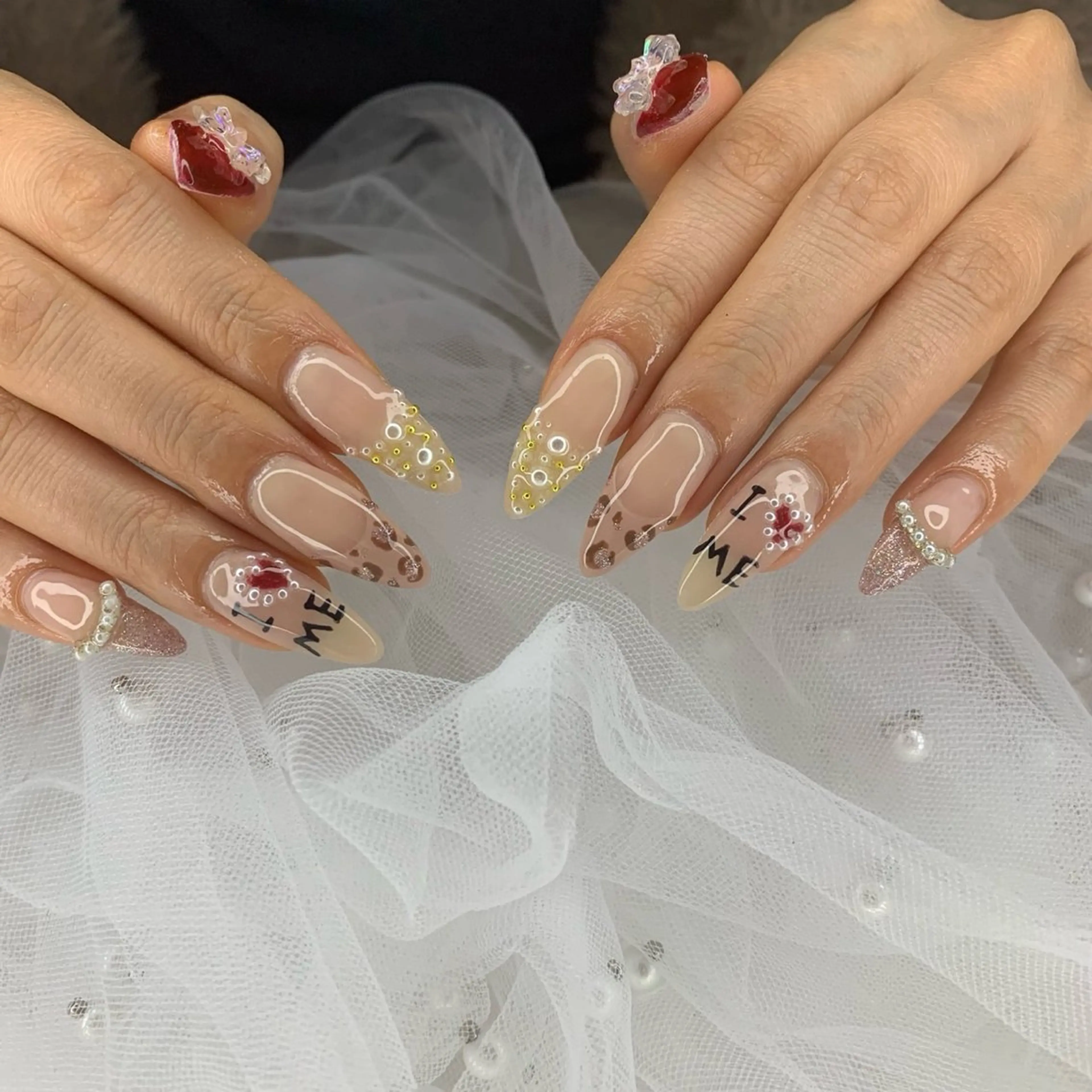 ロング ハンドネイル Noa nailのネイルデザイン