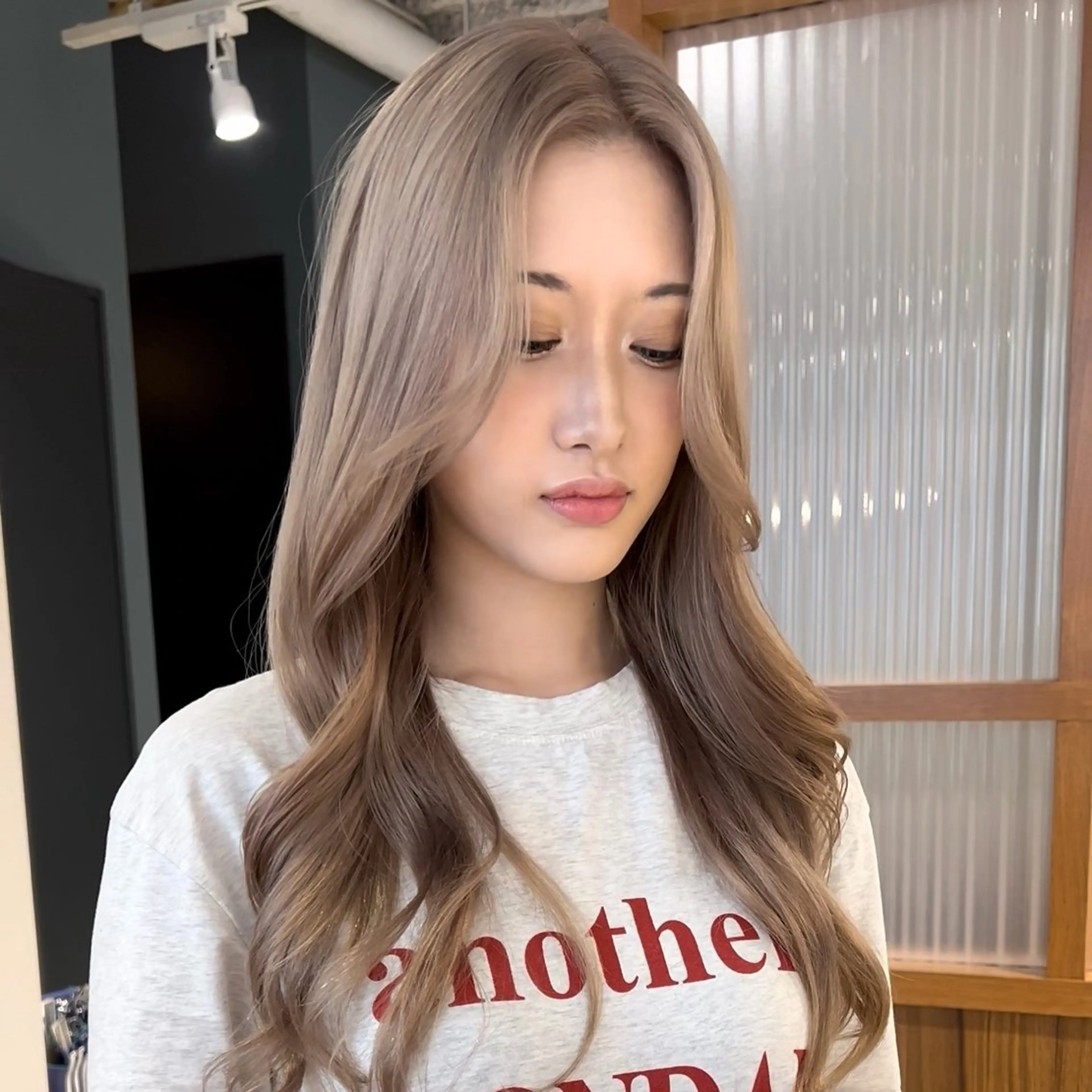 ロング カラー カット ヘアカラー EIGHT/ satone🩵のヘアスタイル