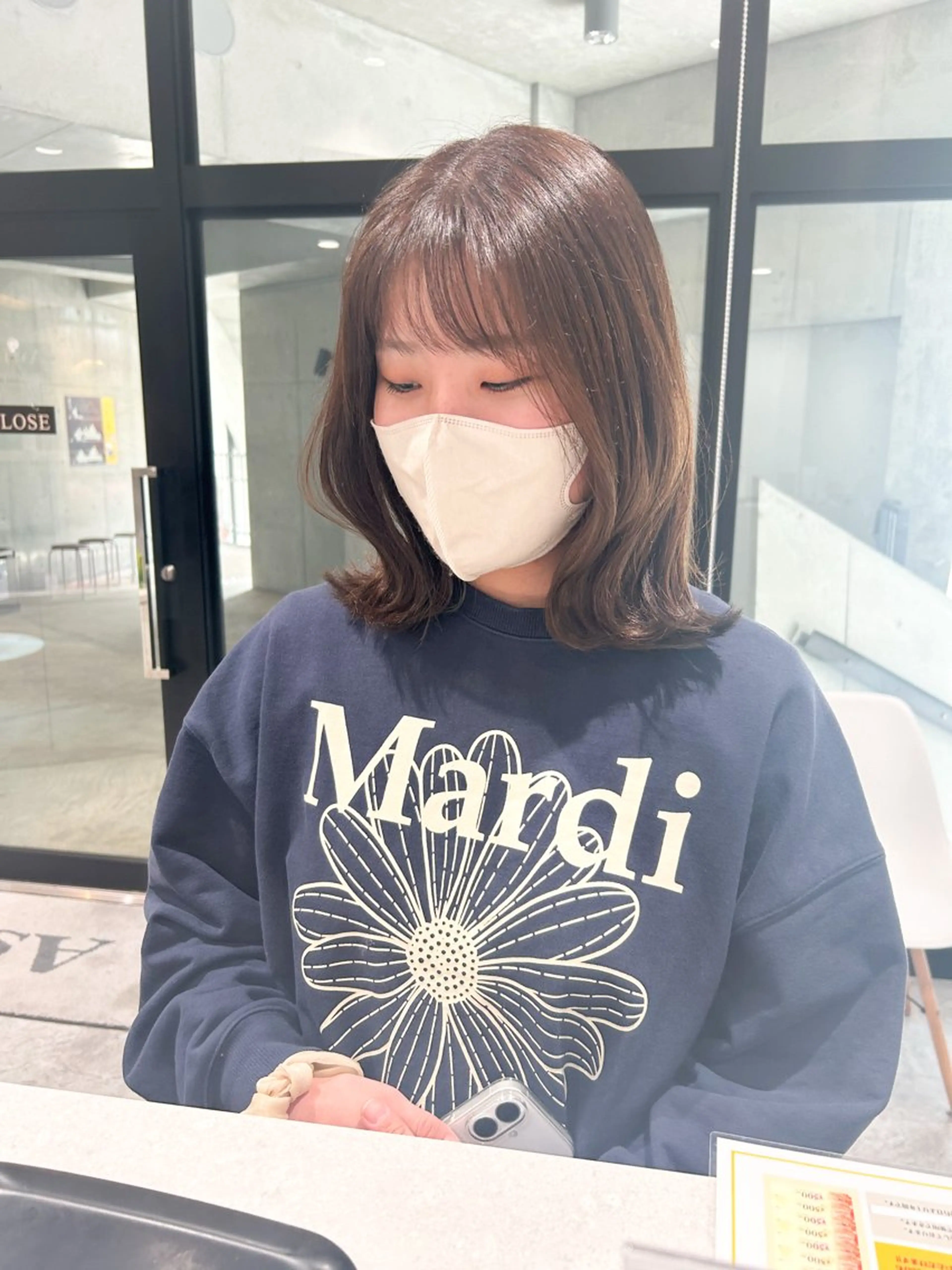 【カット+ダメージレス🫧イルミナカラー🫧】の写真