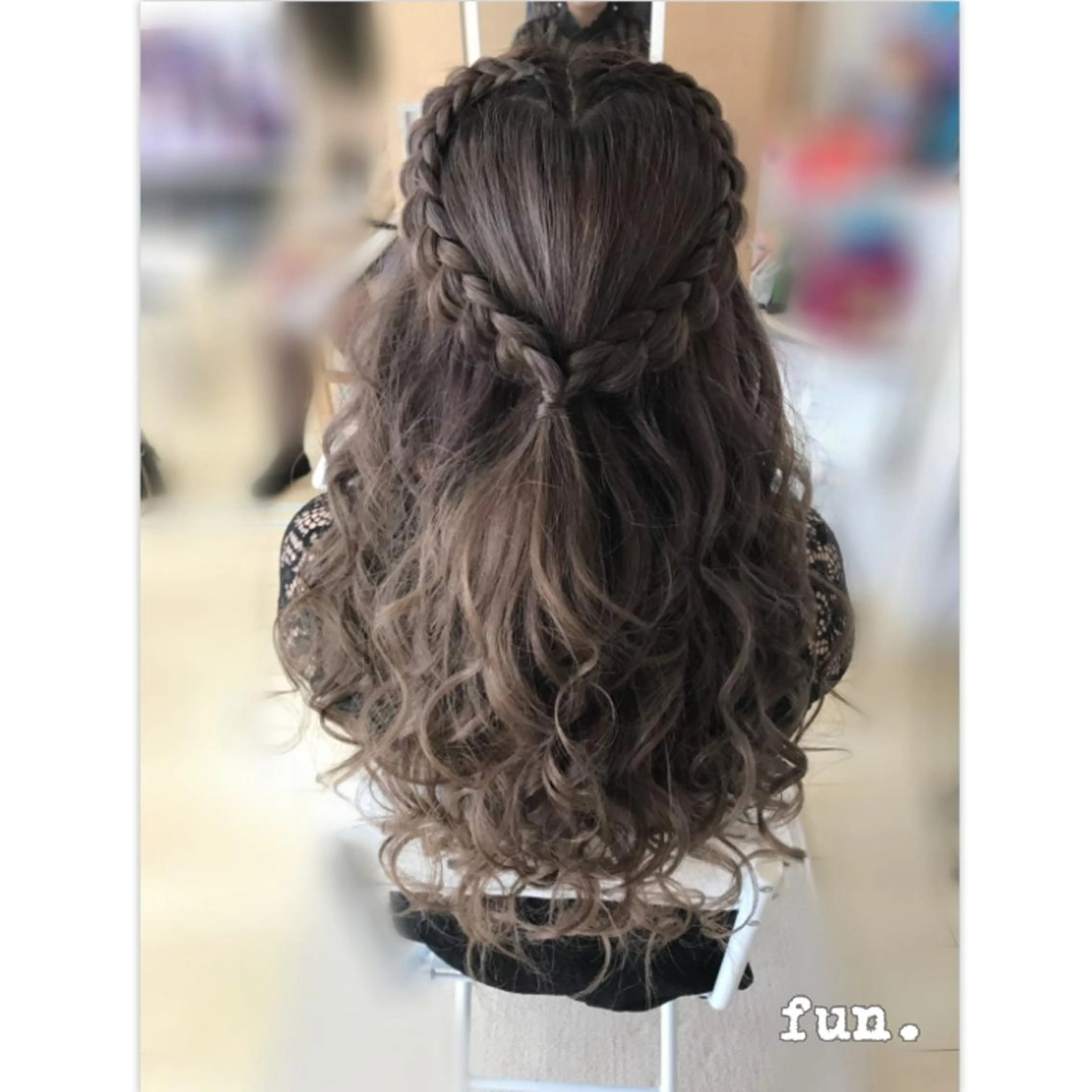 ロング ヘアアレンジ fun./ヘアセット /エクステ/着付のその他イメージ