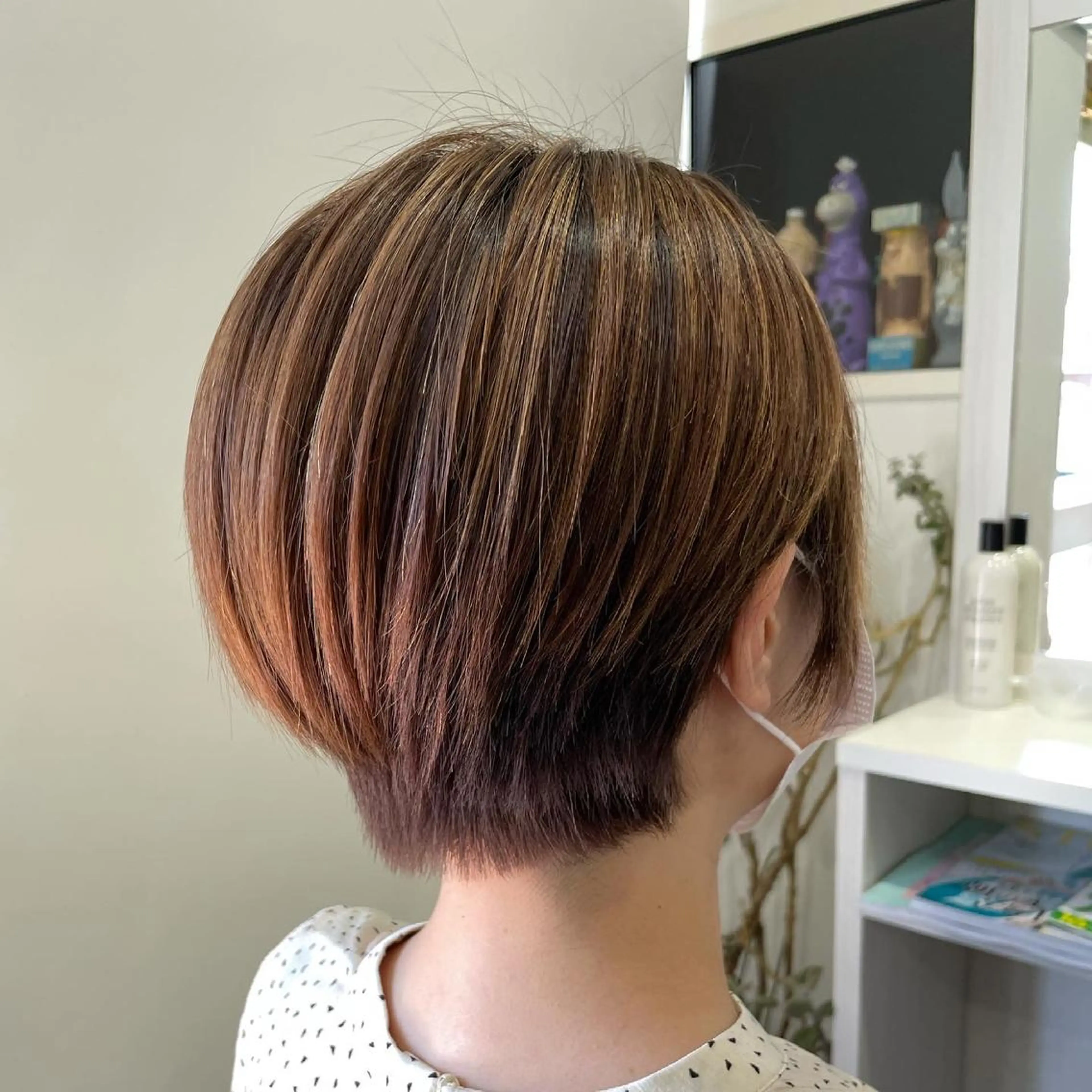 ショート ショートヘア シンヤヘアーズ 泉大津本店のヘアスタイル