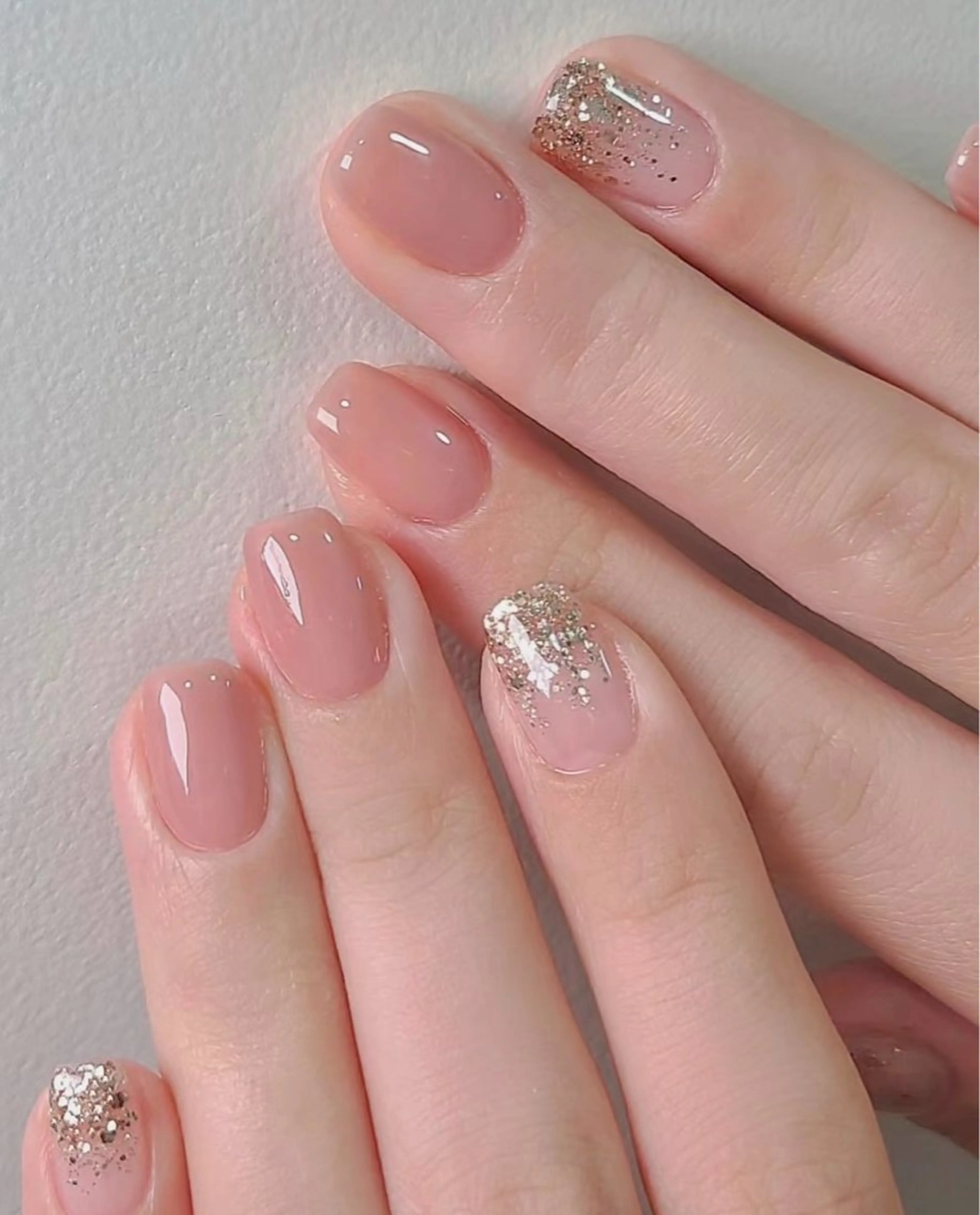 ショート 京 美人のネイルデザイン