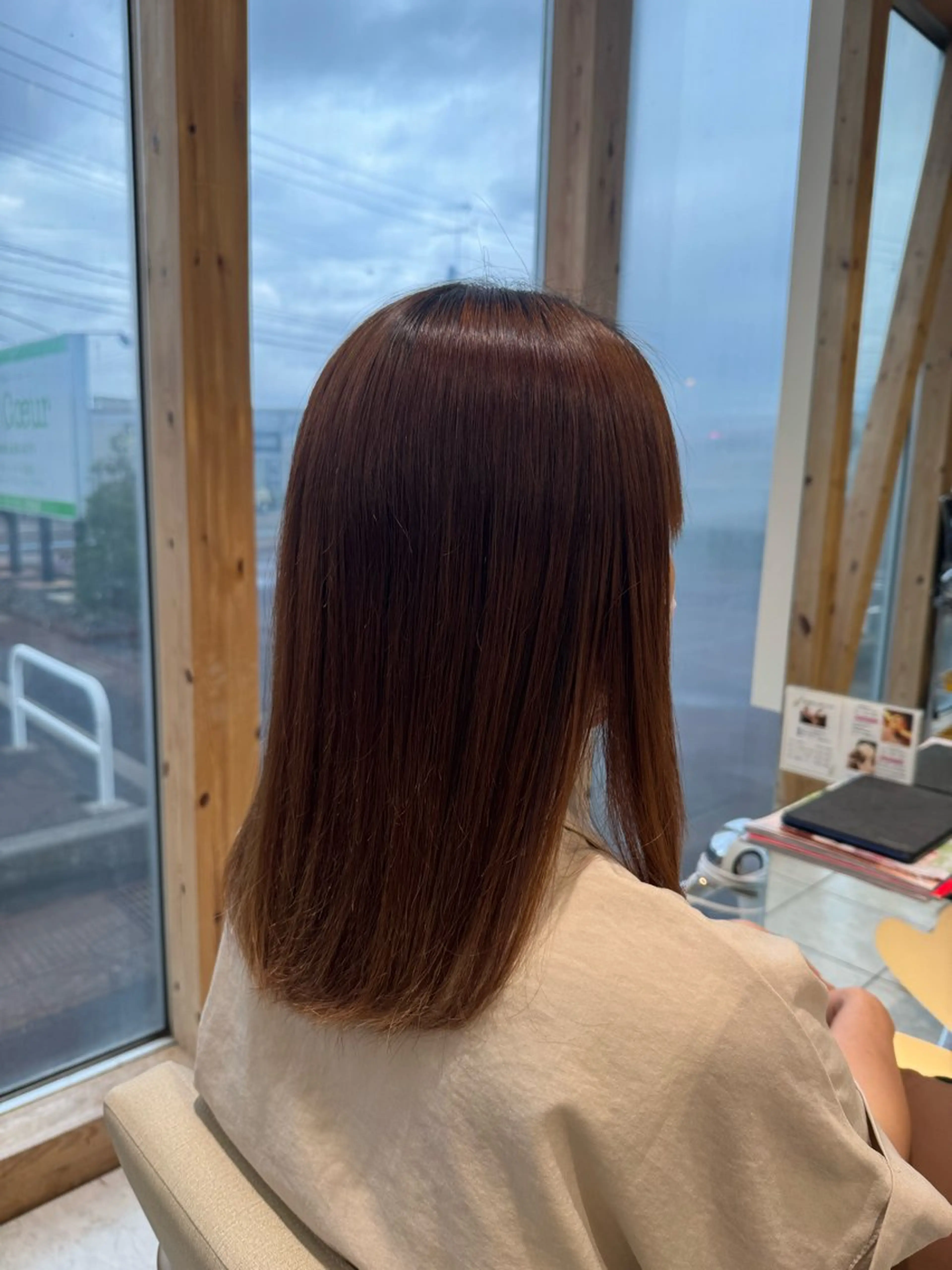 ミディアム 長南 迅人のヘアスタイル