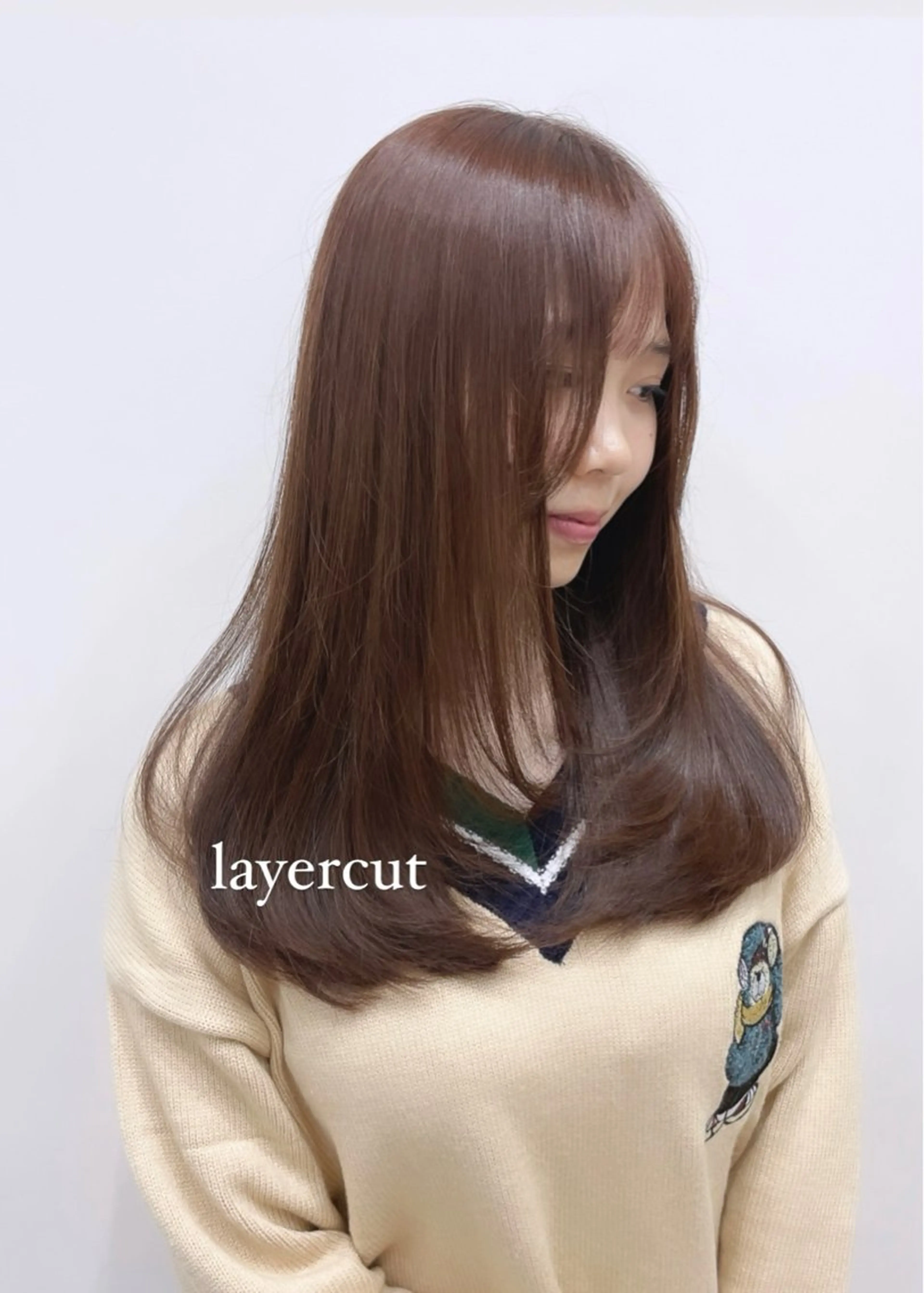 ロング レイヤーカット 圧倒的モテ艶髪💎 レイヤー💎kanaのヘアスタイル