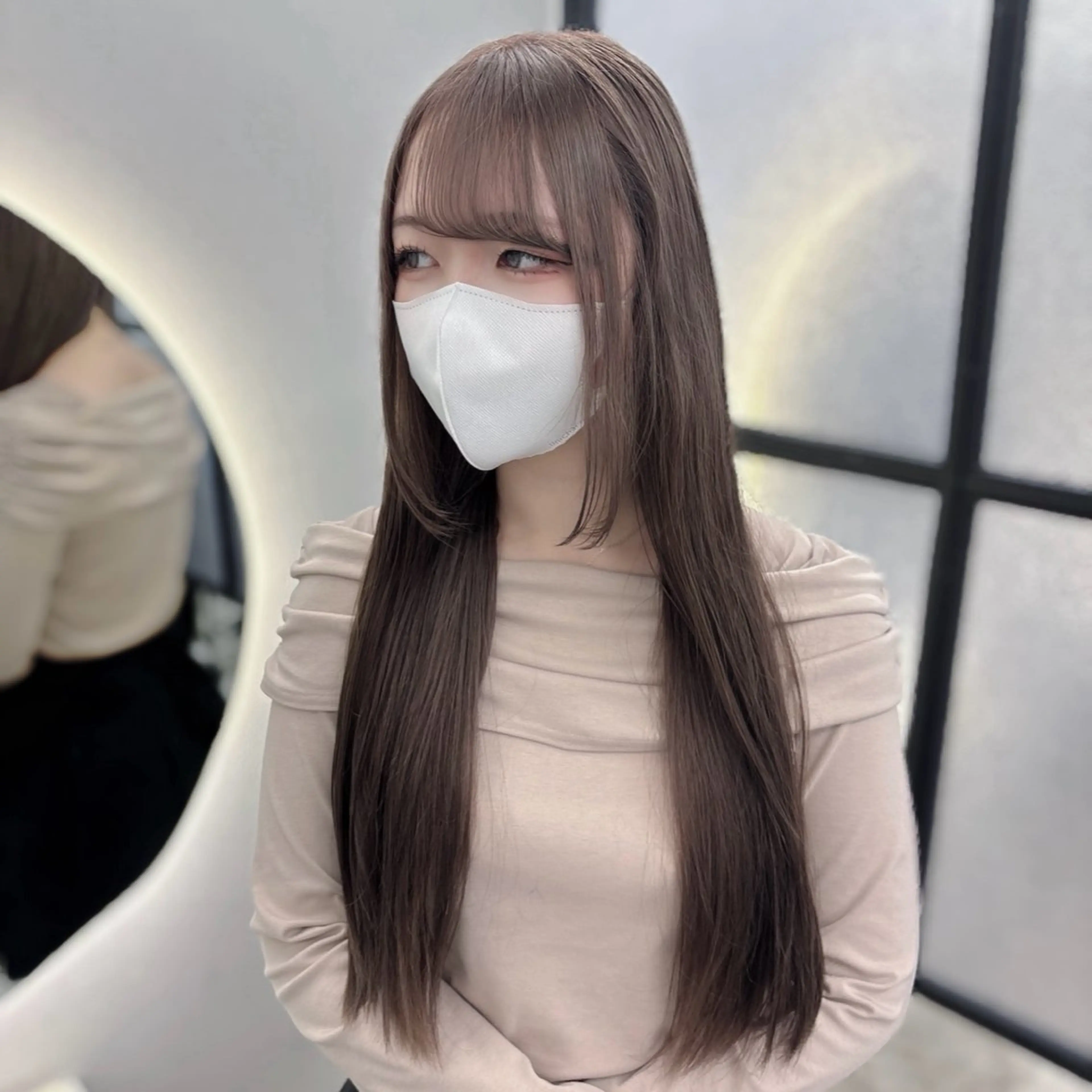 ロング カラー ヘアカラー Ren. 🦋デザインカラーのヘアスタイル