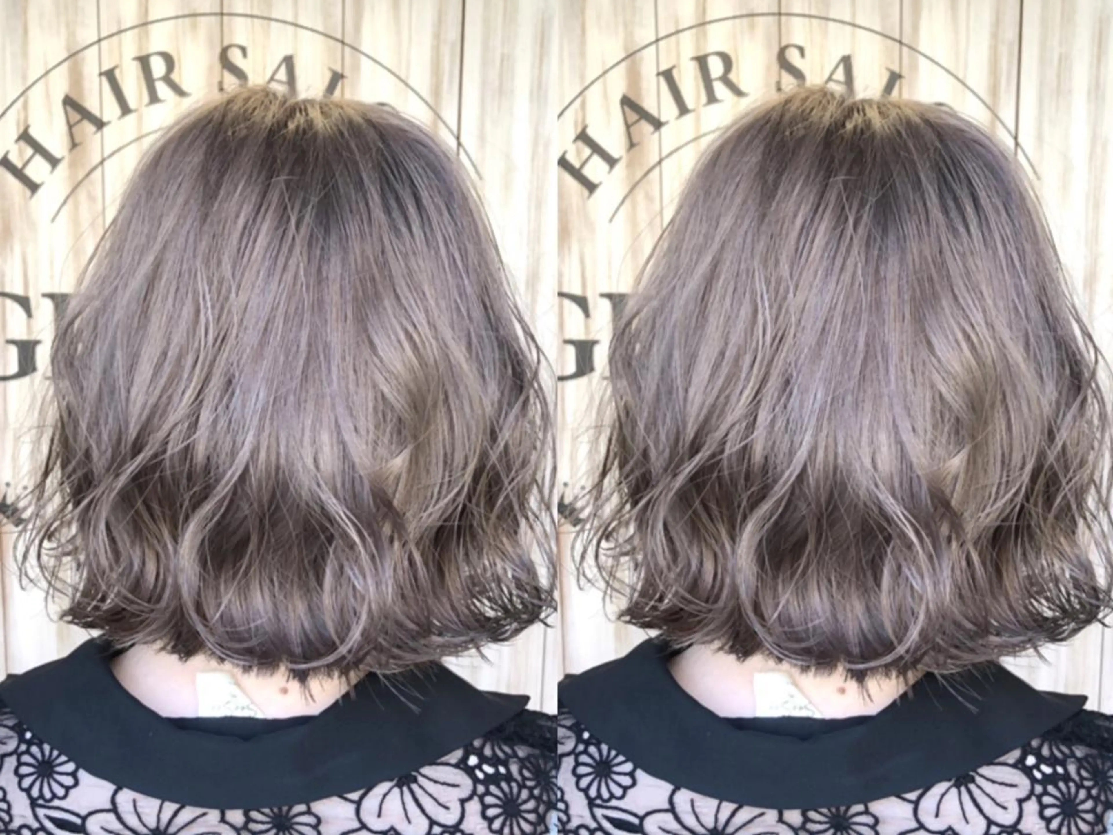 セミロング GRANDE アオキのヘアスタイル