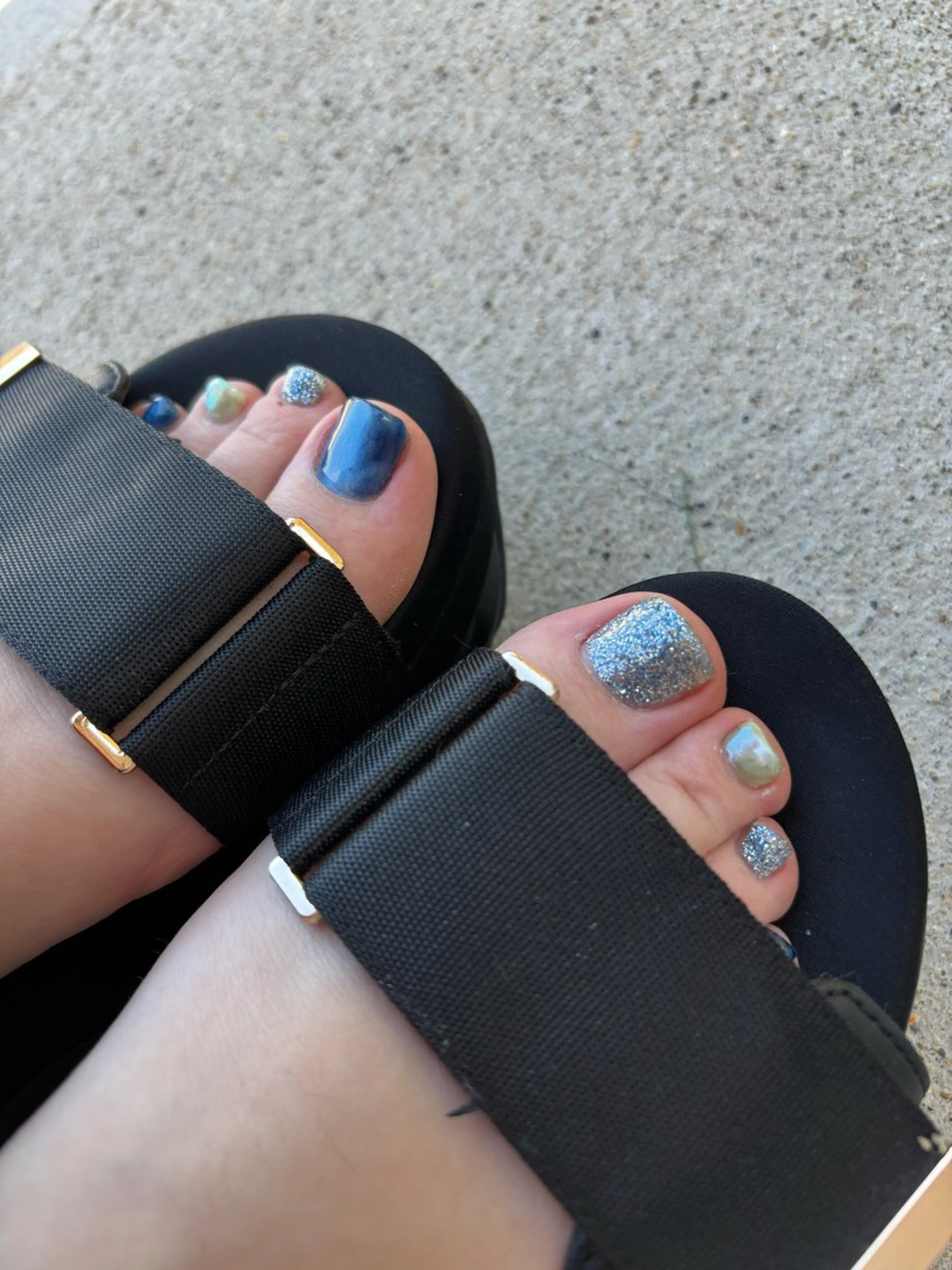 フットおまかせデザインオフなしの写真