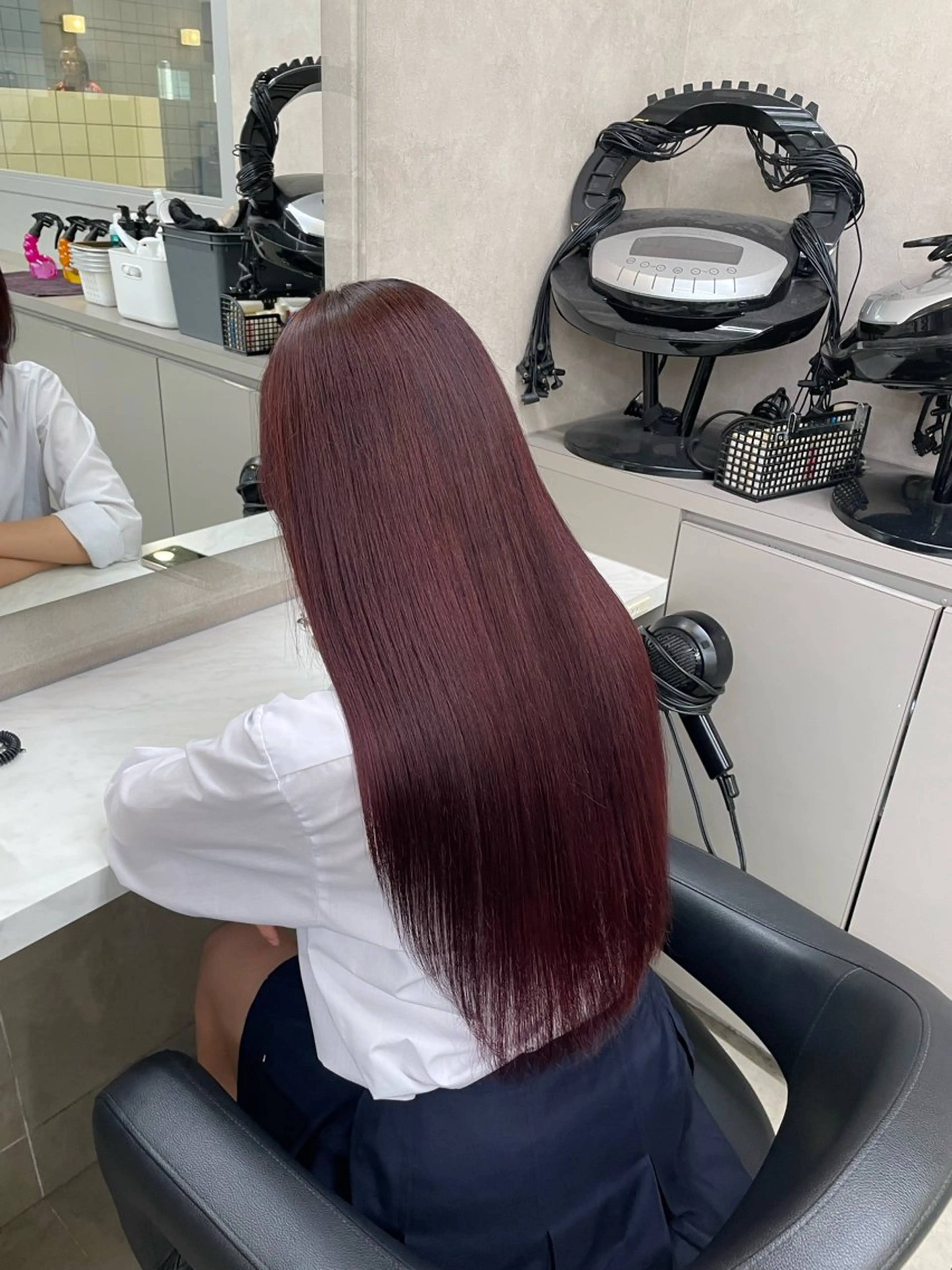 ロング カラー ヘアアレンジ ヘアカラー トリートメント ヘッドスパ 💗横浜美容室 💗HARUNAのヘアスタイル