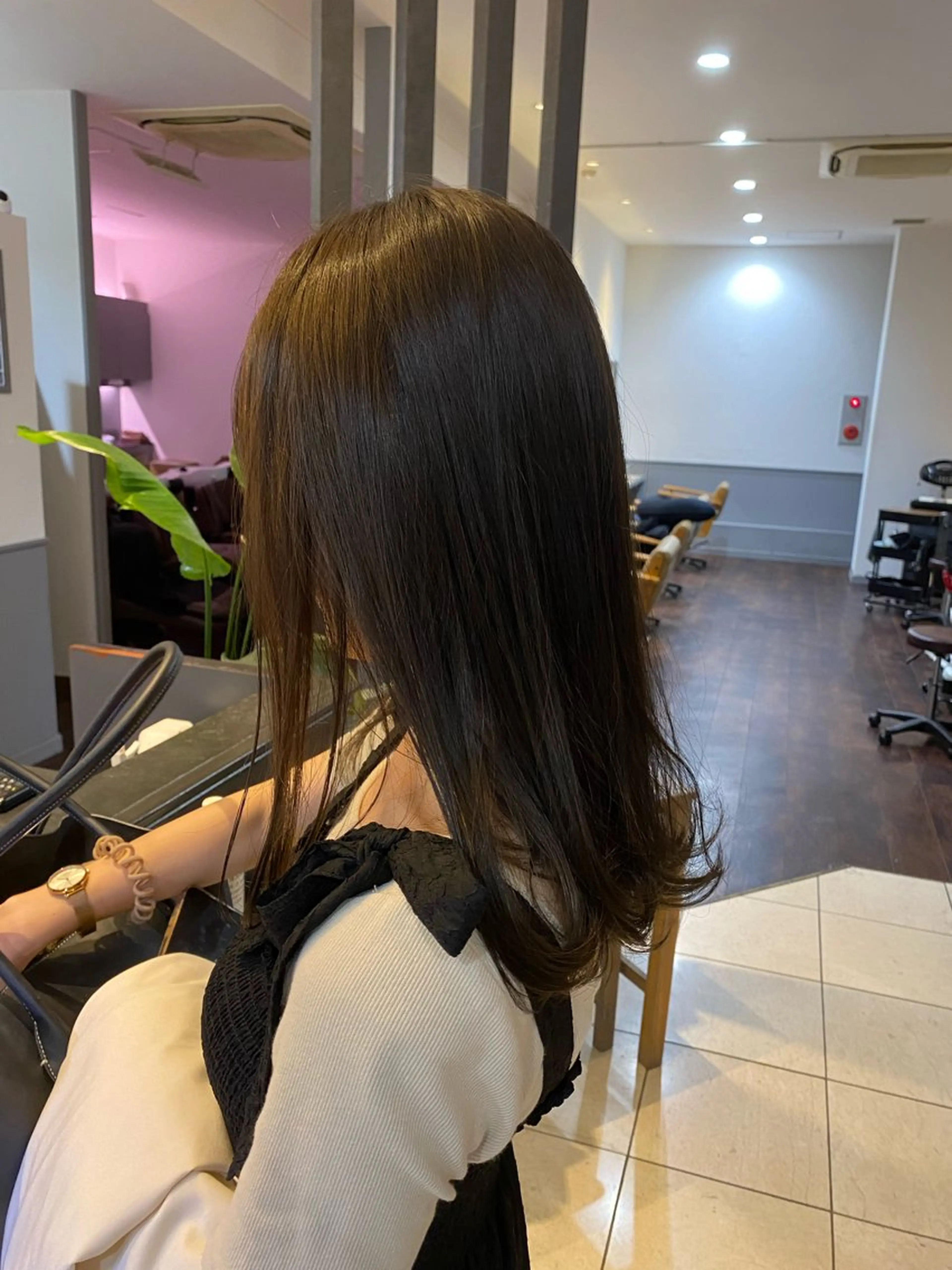 セミロング レイヤー支持no.1 ☆笠原翔一のヘアスタイル