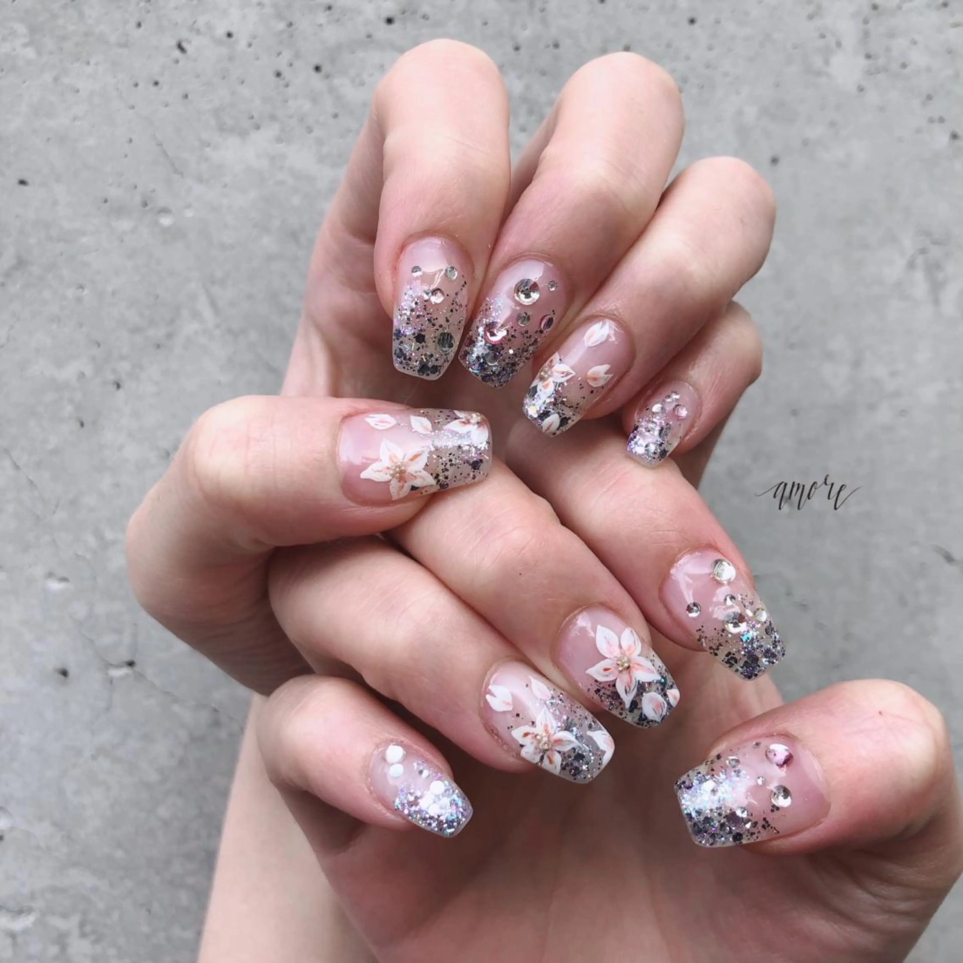 ネイル 桜ネイル ジェルネイル ニュアンスネイル 春ネイル You kyehwaのネイルデザイン