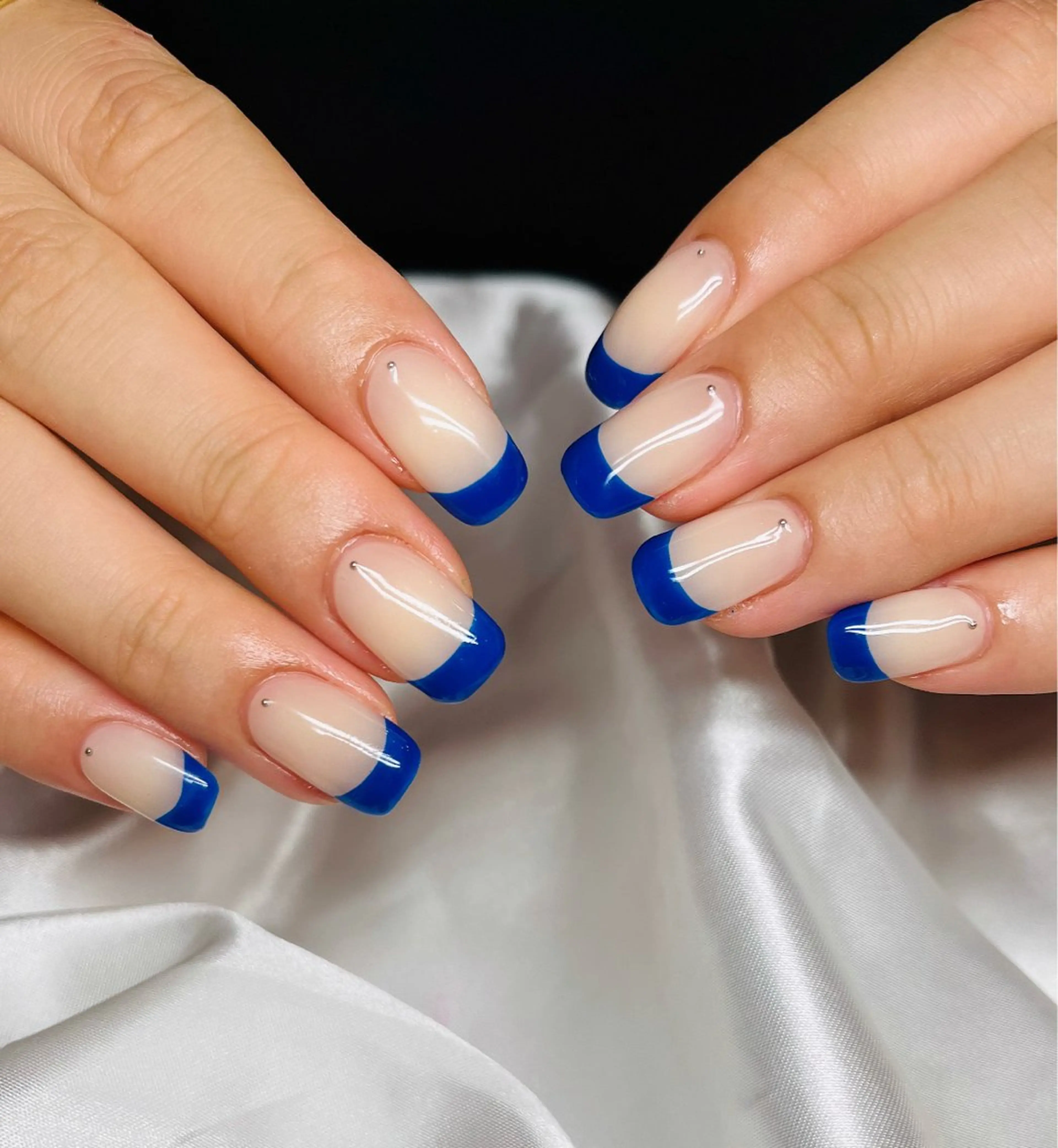 ネイル フレンチネイル ハンドネイル HazeGrass NAILのネイルデザイン