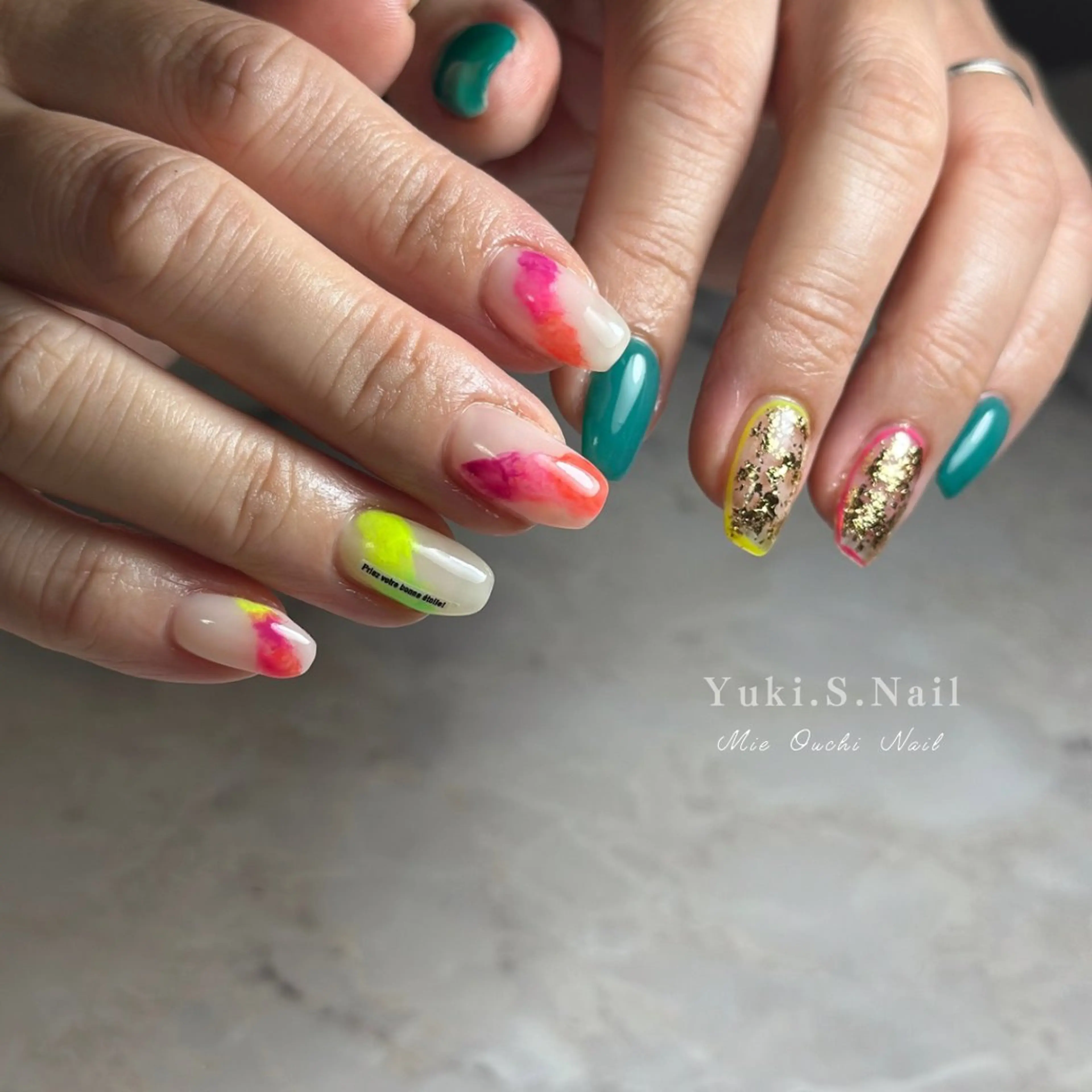 ショート ハンドネイル Yuki S.Nailのネイルデザイン