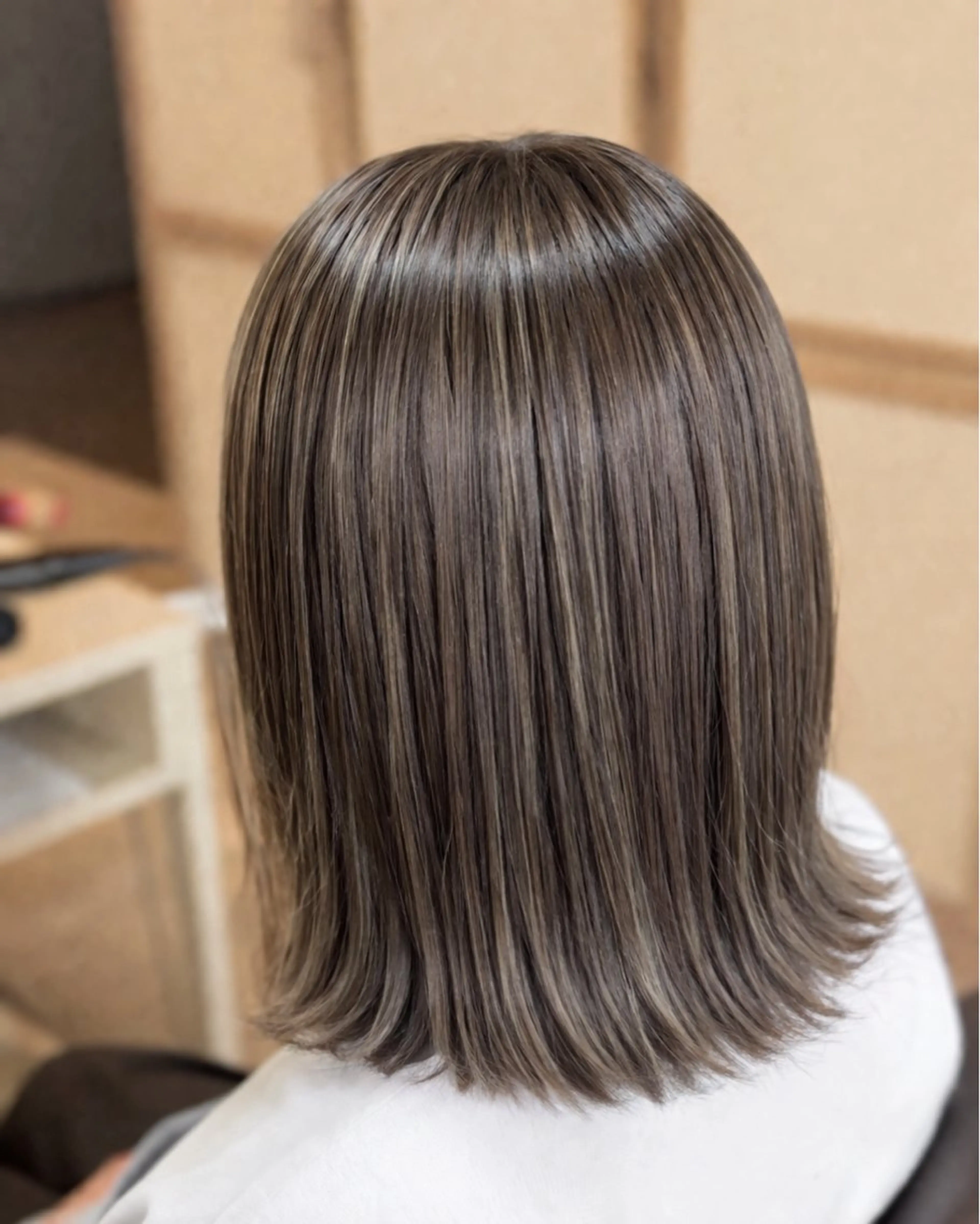 ミディアム bloom AMIのヘアスタイル