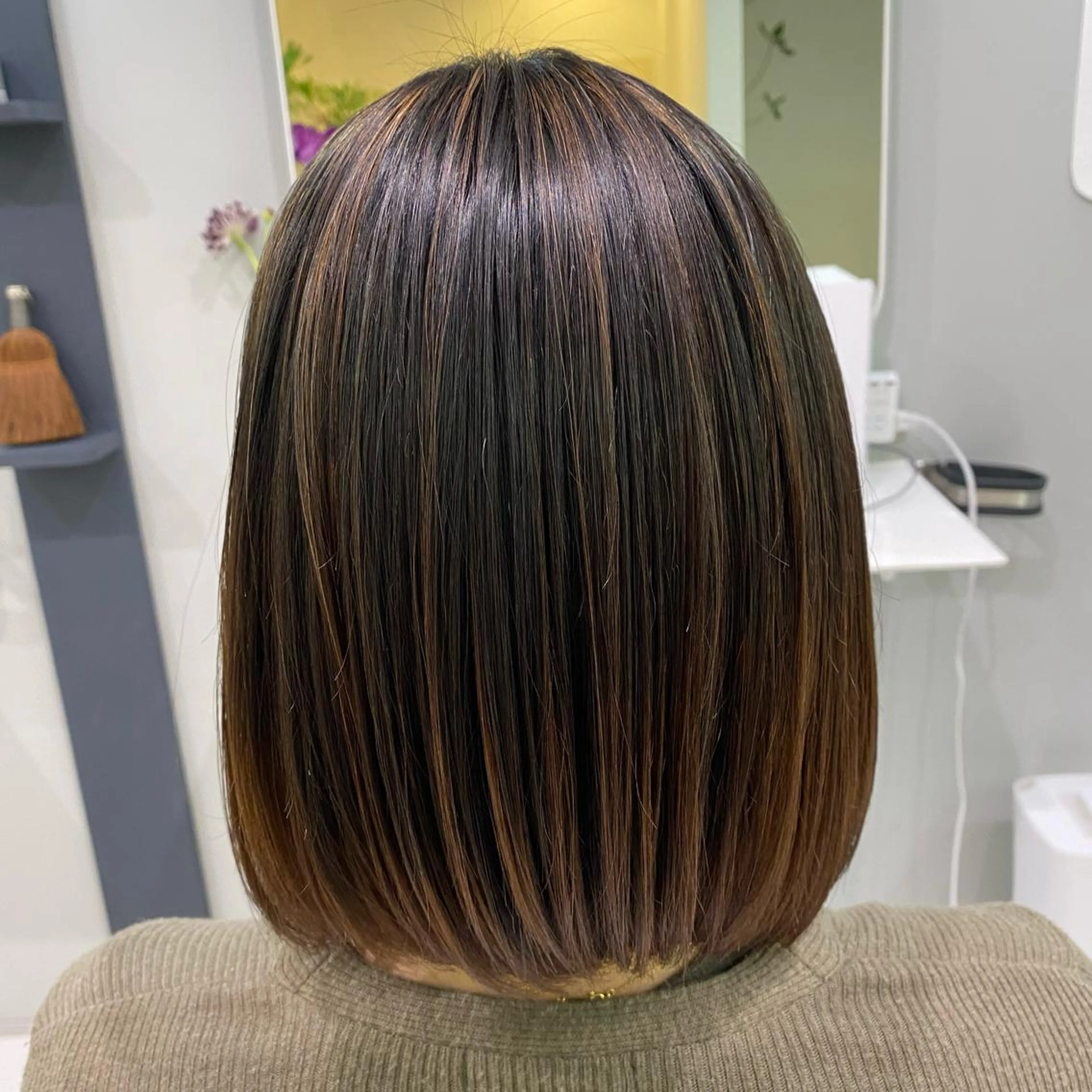 ショート カラー バレイヤージュ レイヤーカット ヘアカラー 【GUK】 🌻RINA🌻のヘアスタイル