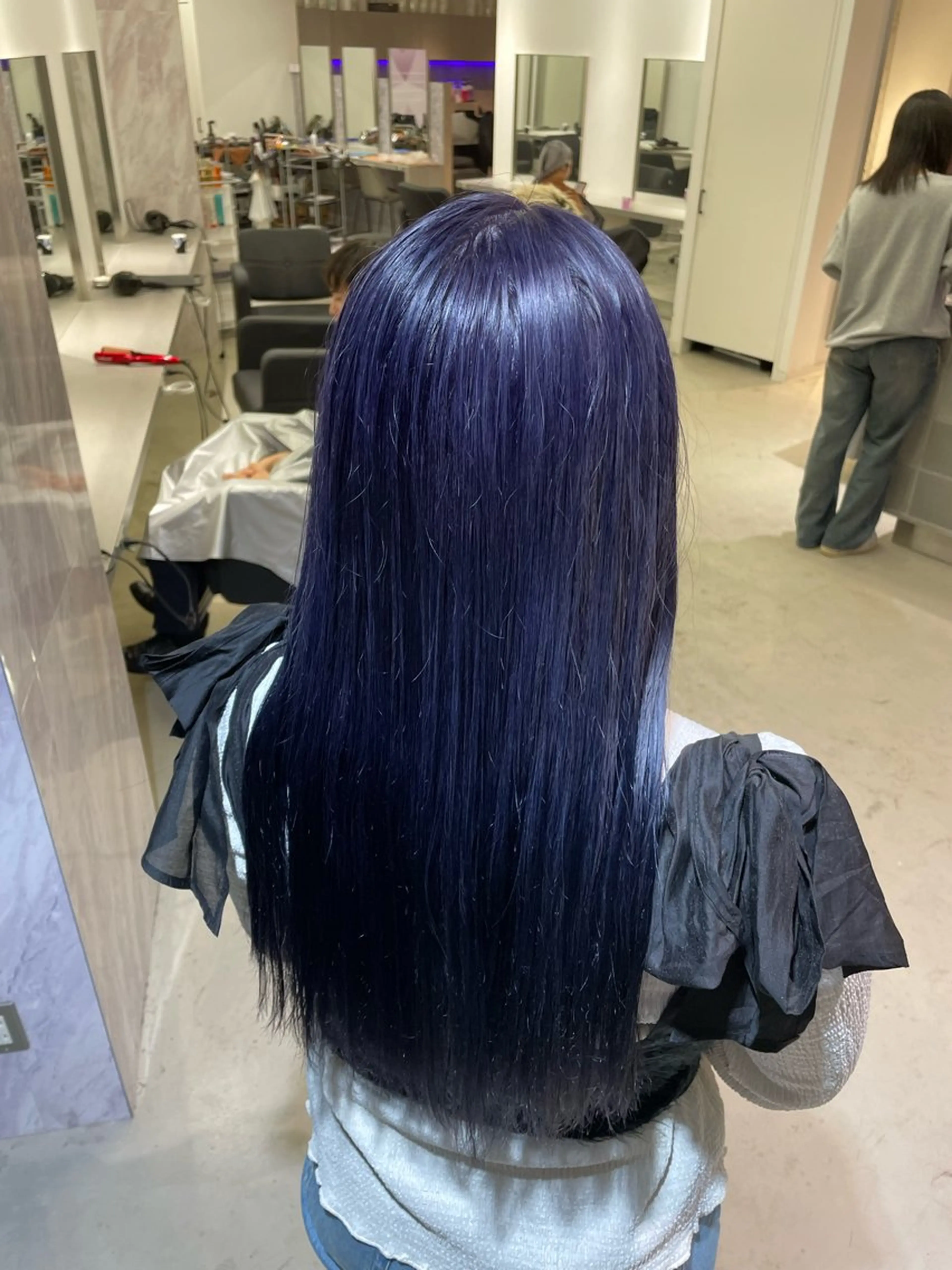 ロング カラー ヘアカラー トリートメント パーマ&ブリーチ /飯牟田/GEAR.のヘアスタイル