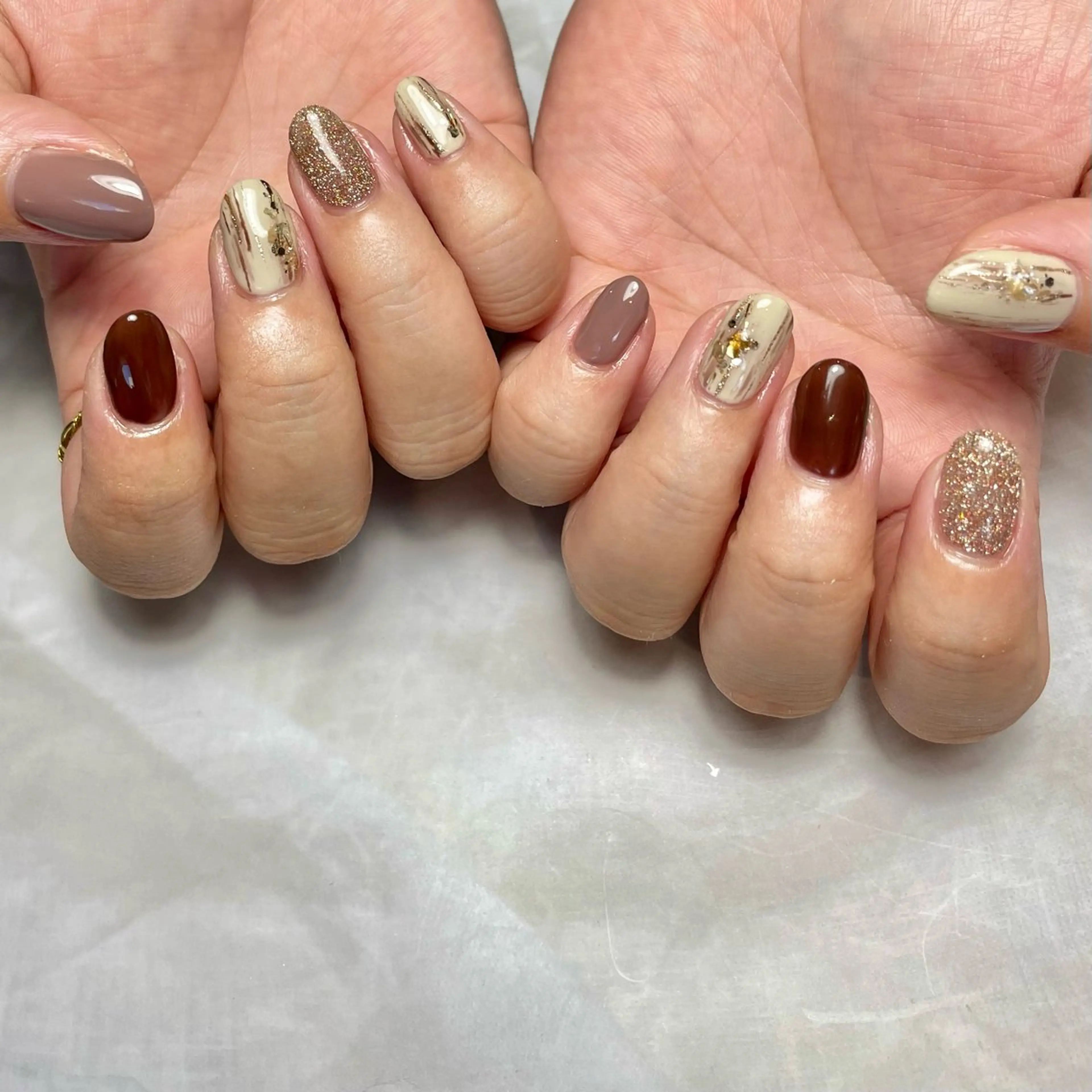 ネイル シンプルネイル Reflection marikoのネイルデザイン