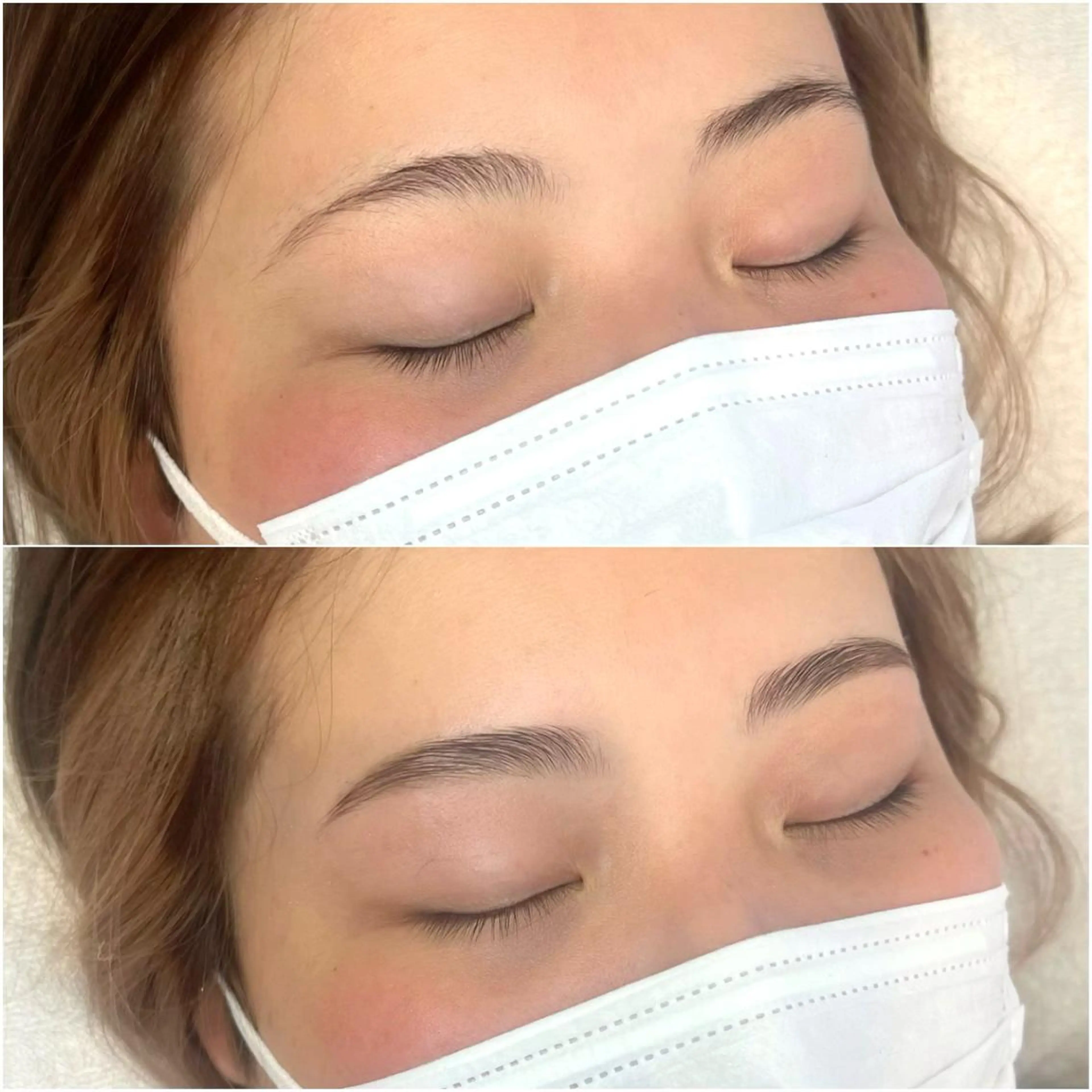 ハリウッドブロウリフト+wax脱毛の写真