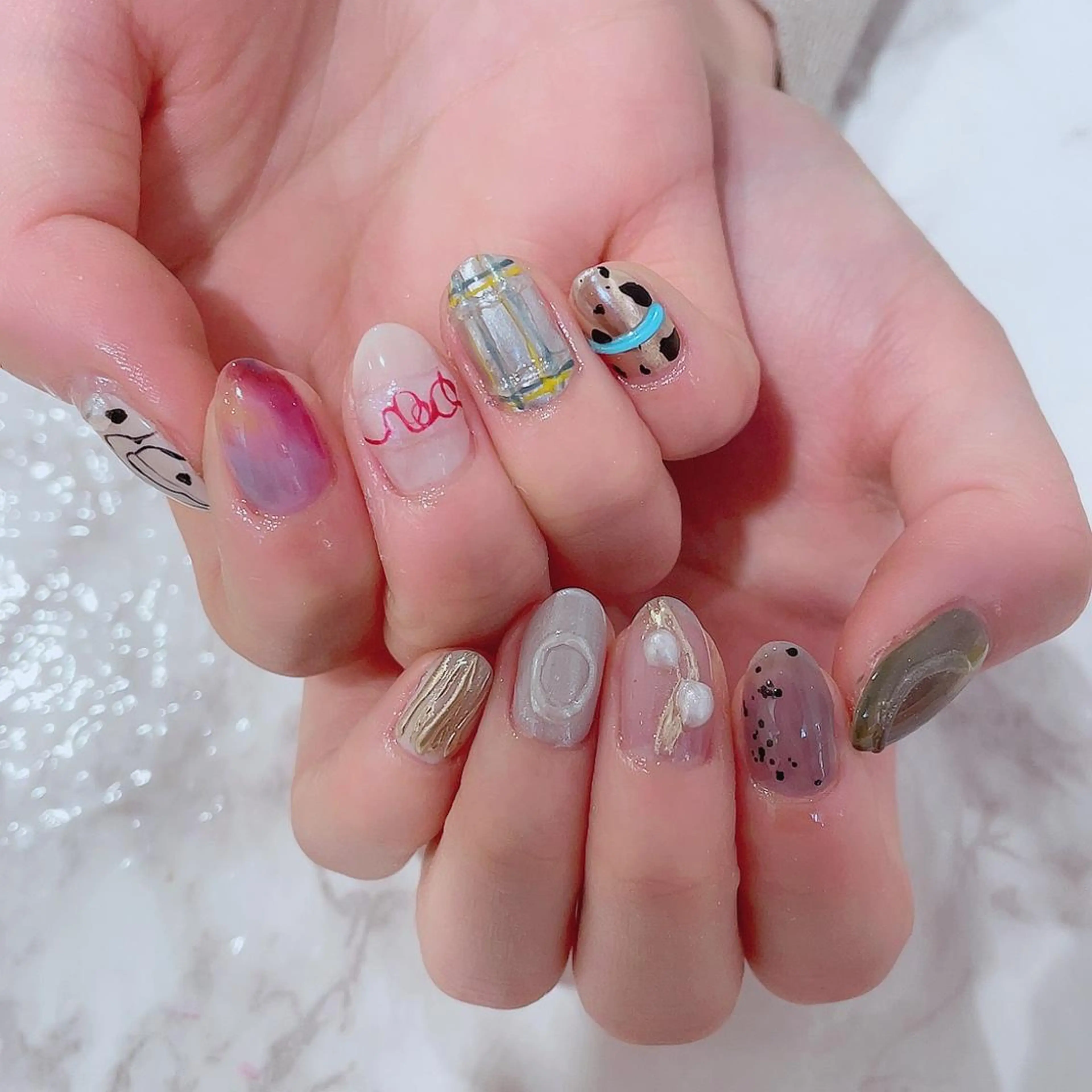 ネイル ハンドネイル ハンドケア nailsalon SuMILEのネイルデザイン