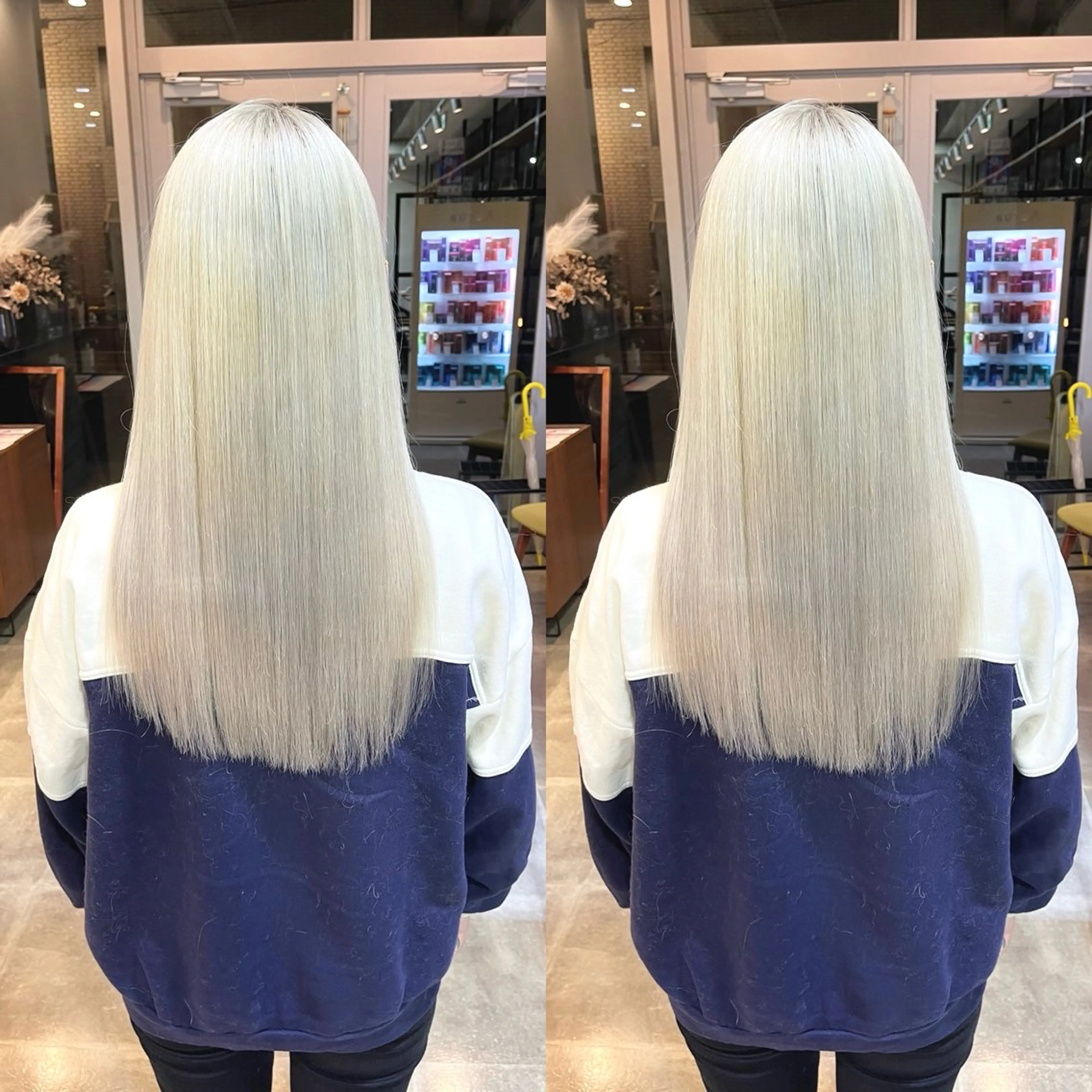 セミロング カラー ヘアカラー トリートメント オージュアソムリエ DAIKI⭐️のヘアスタイル