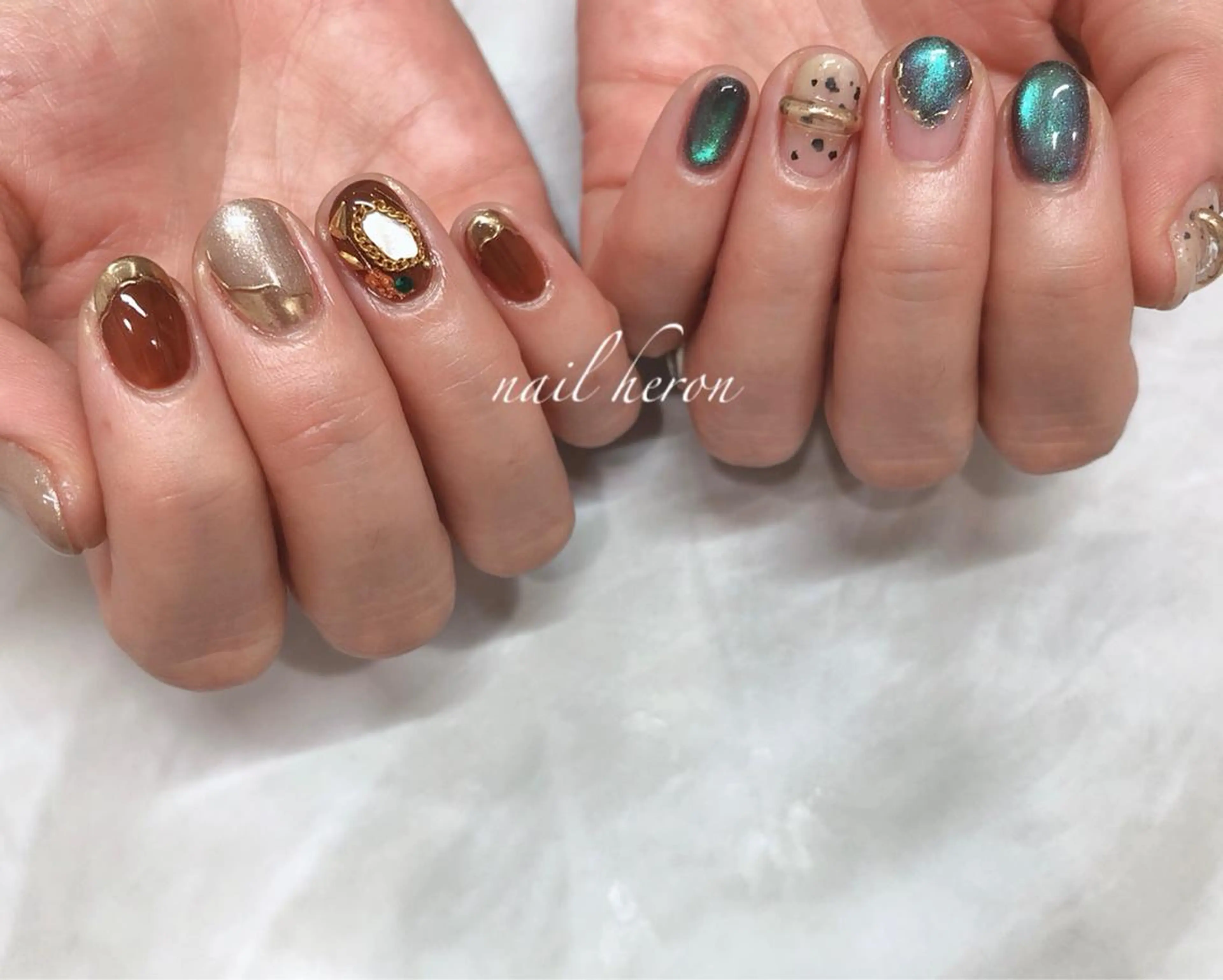 ネイル nail heron所属・saki_ nail heronのネイルデザイン