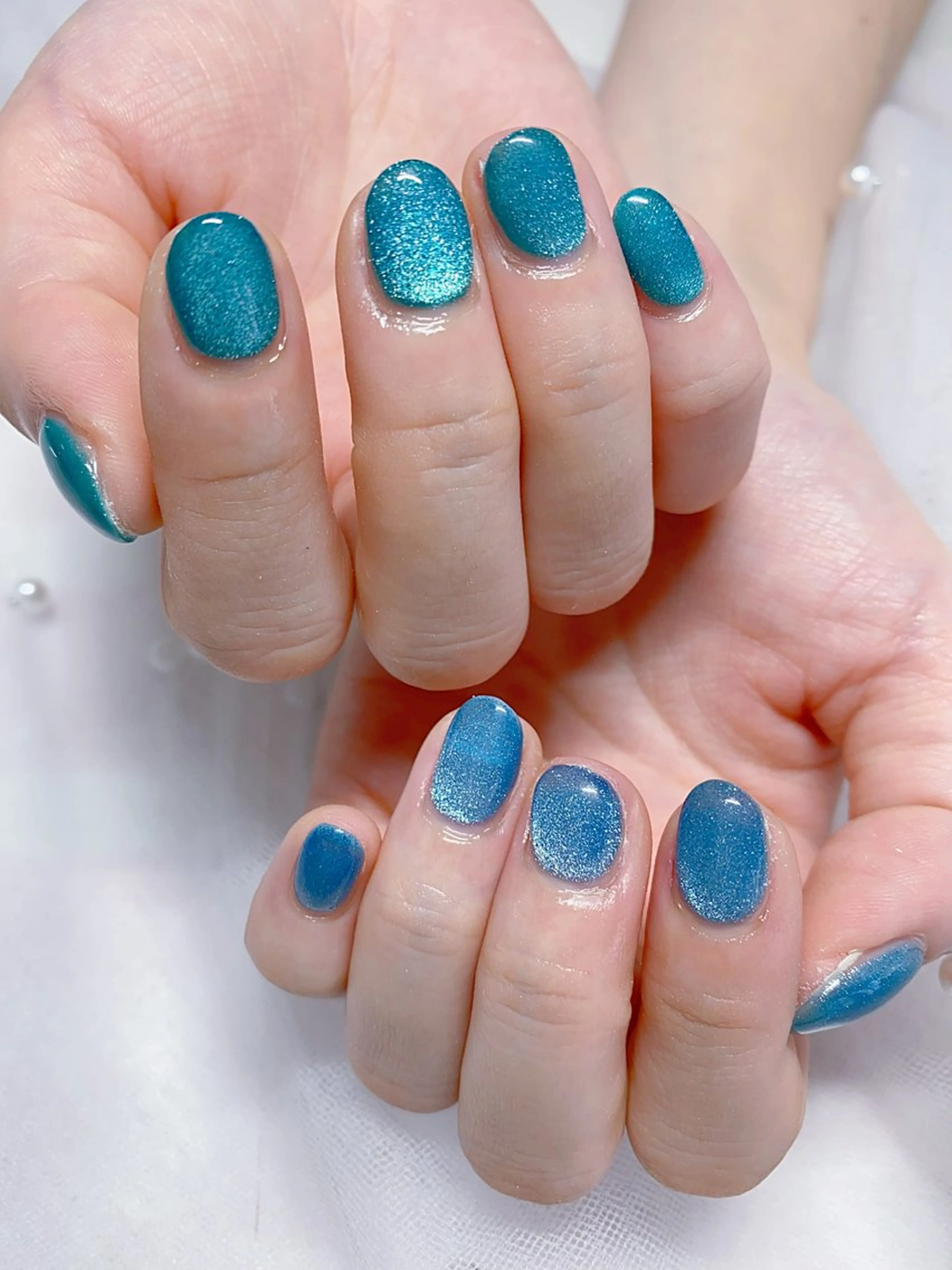 ネイル マグネットネイル ハンドネイル Jasmine nailsalon所属・ジャスミン ネイルサロンのネイルデザイン