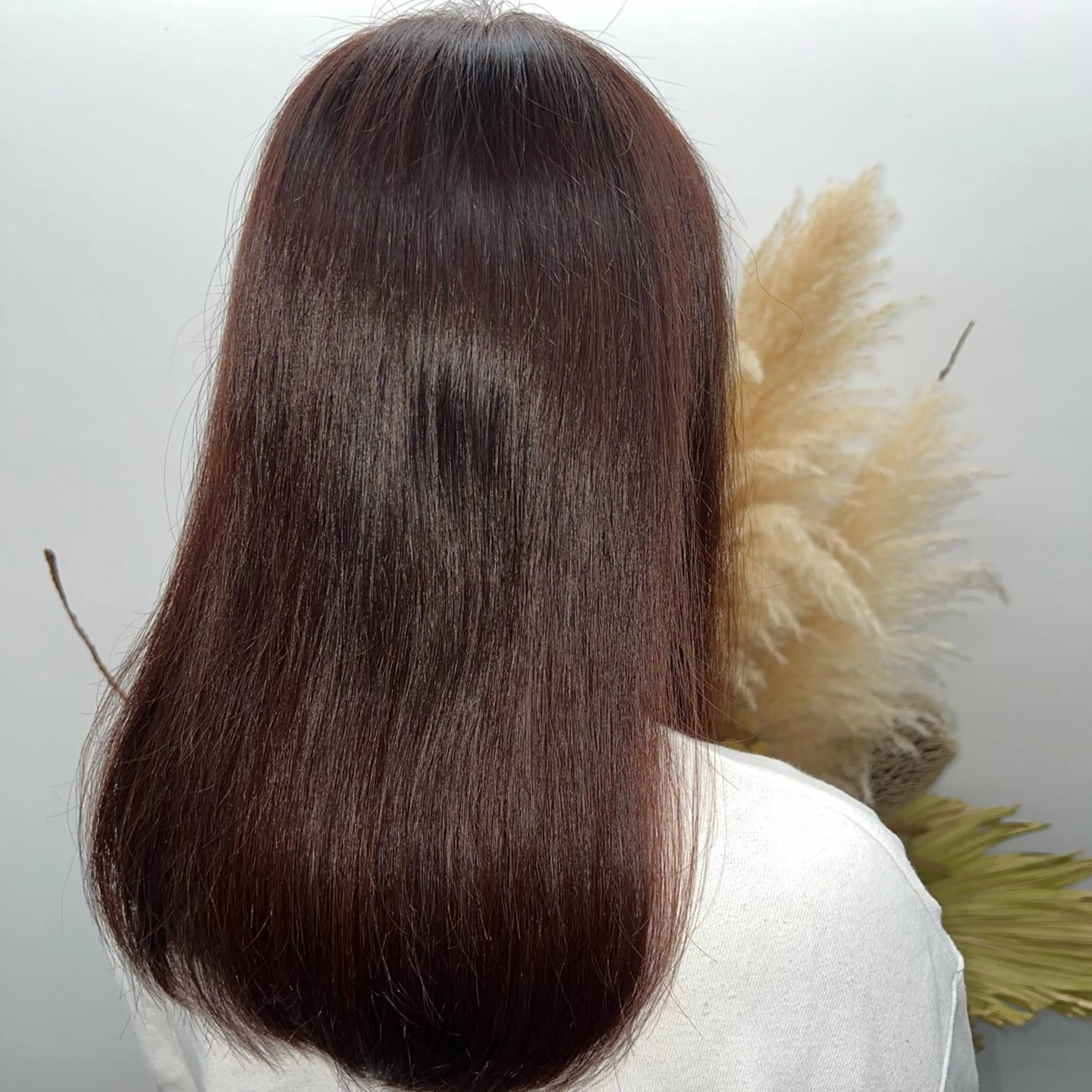 カラー ブラウンカラー ピンクカラー あやの/透明感カラー /カットモデルのヘアスタイル