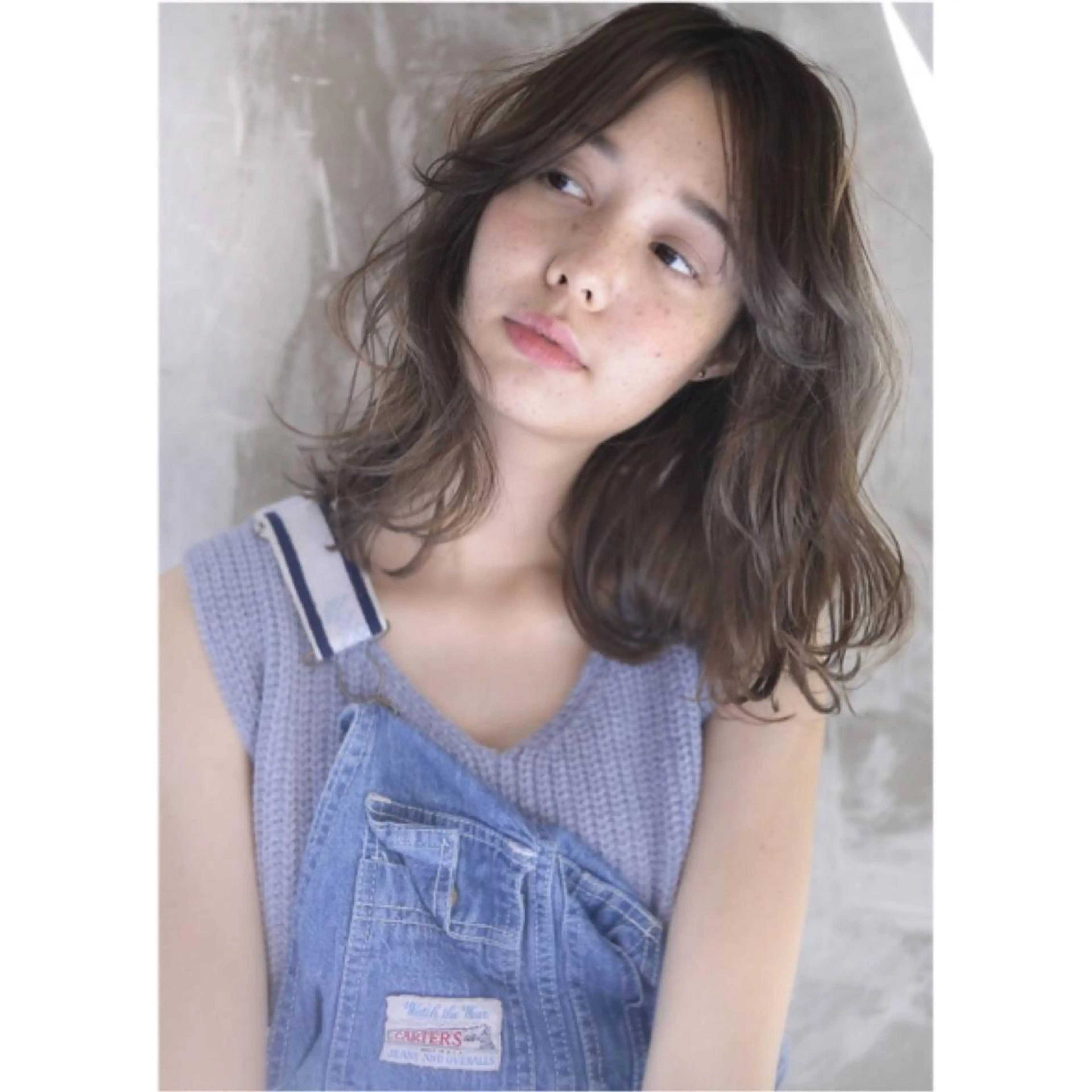 ミディアム メンズ特化美容師 ハスイルイのヘアスタイル