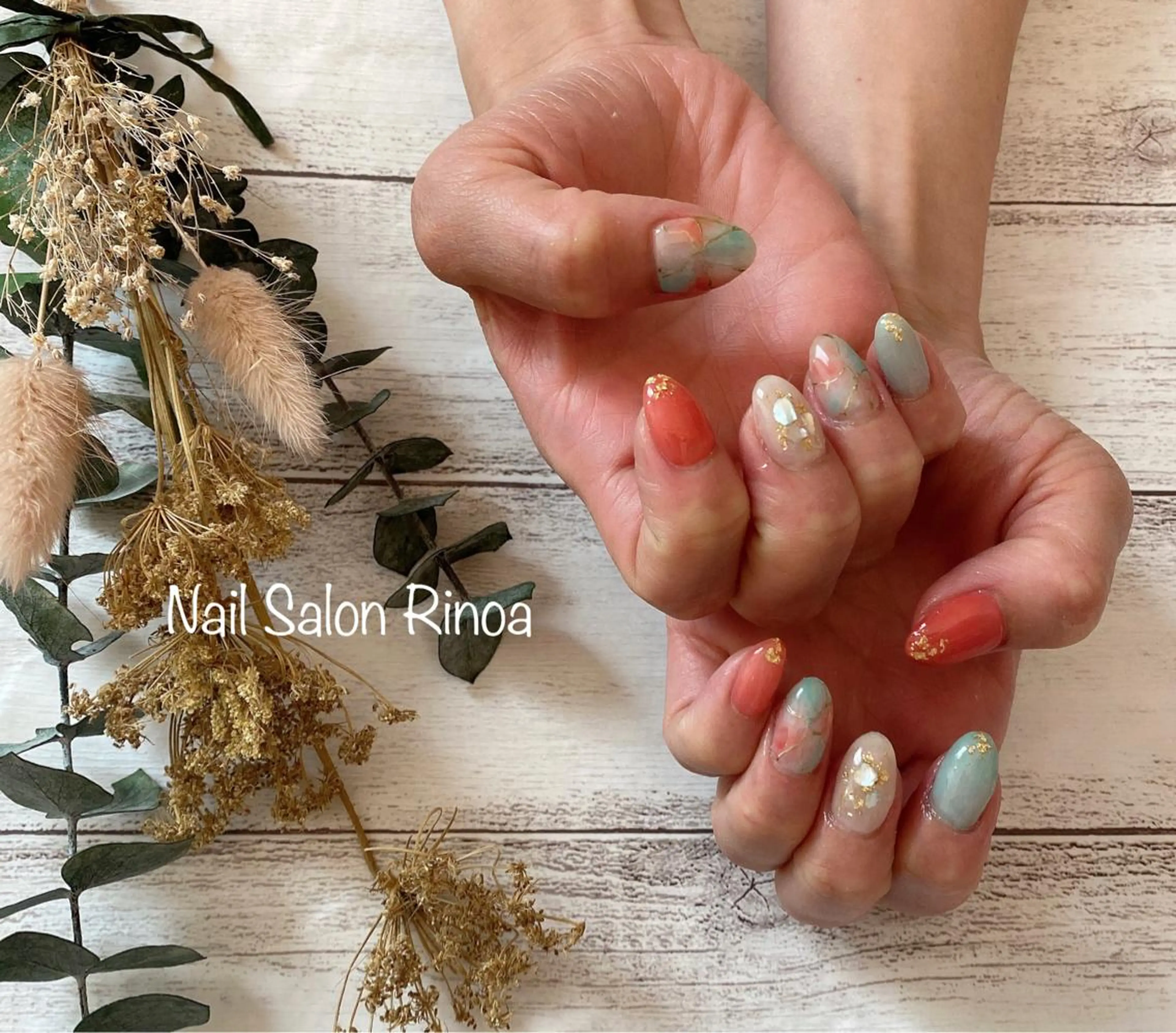 ネイル Nail Salon Rinoaのネイルデザイン