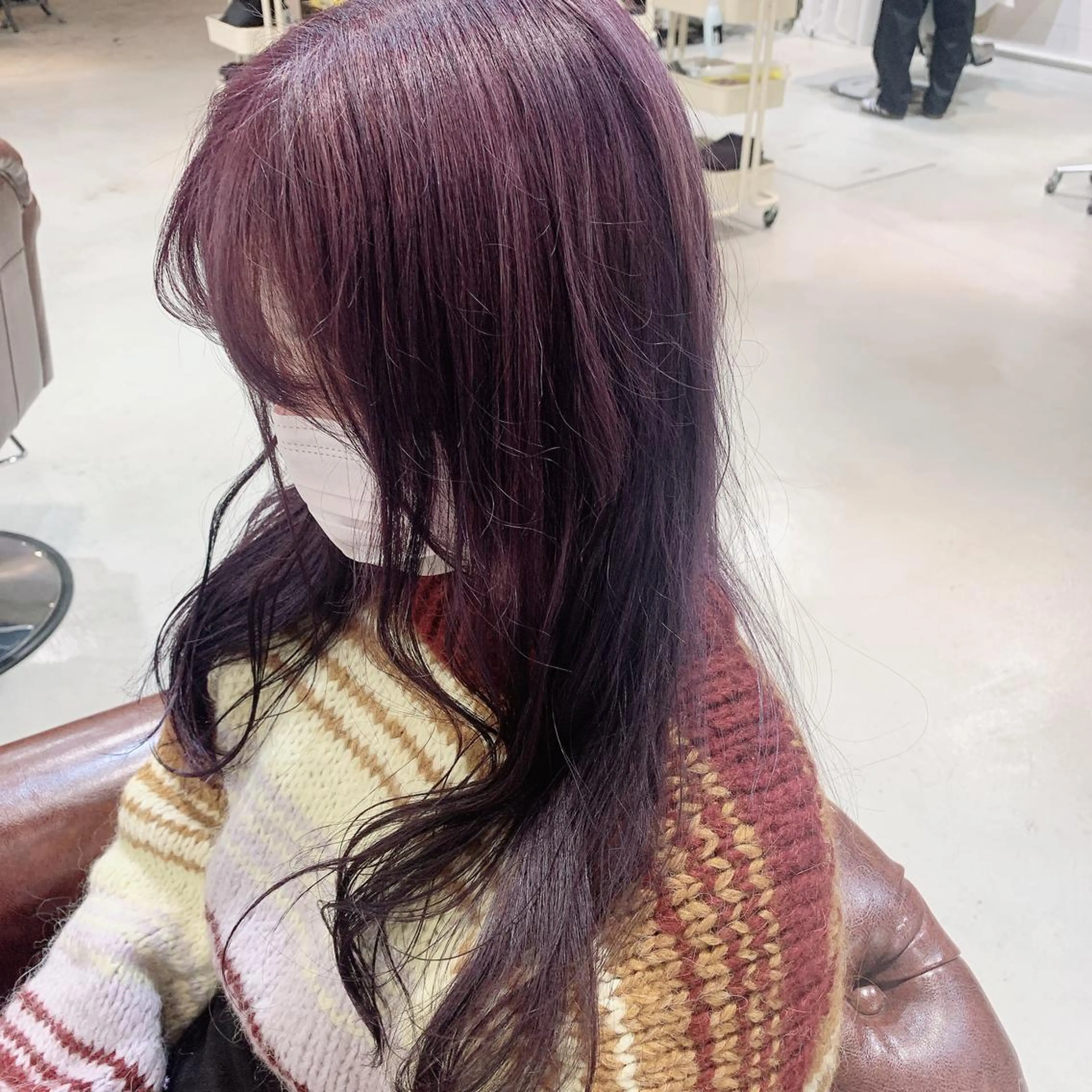 ロング ショート🌼パーマ 本間正子のヘアスタイル