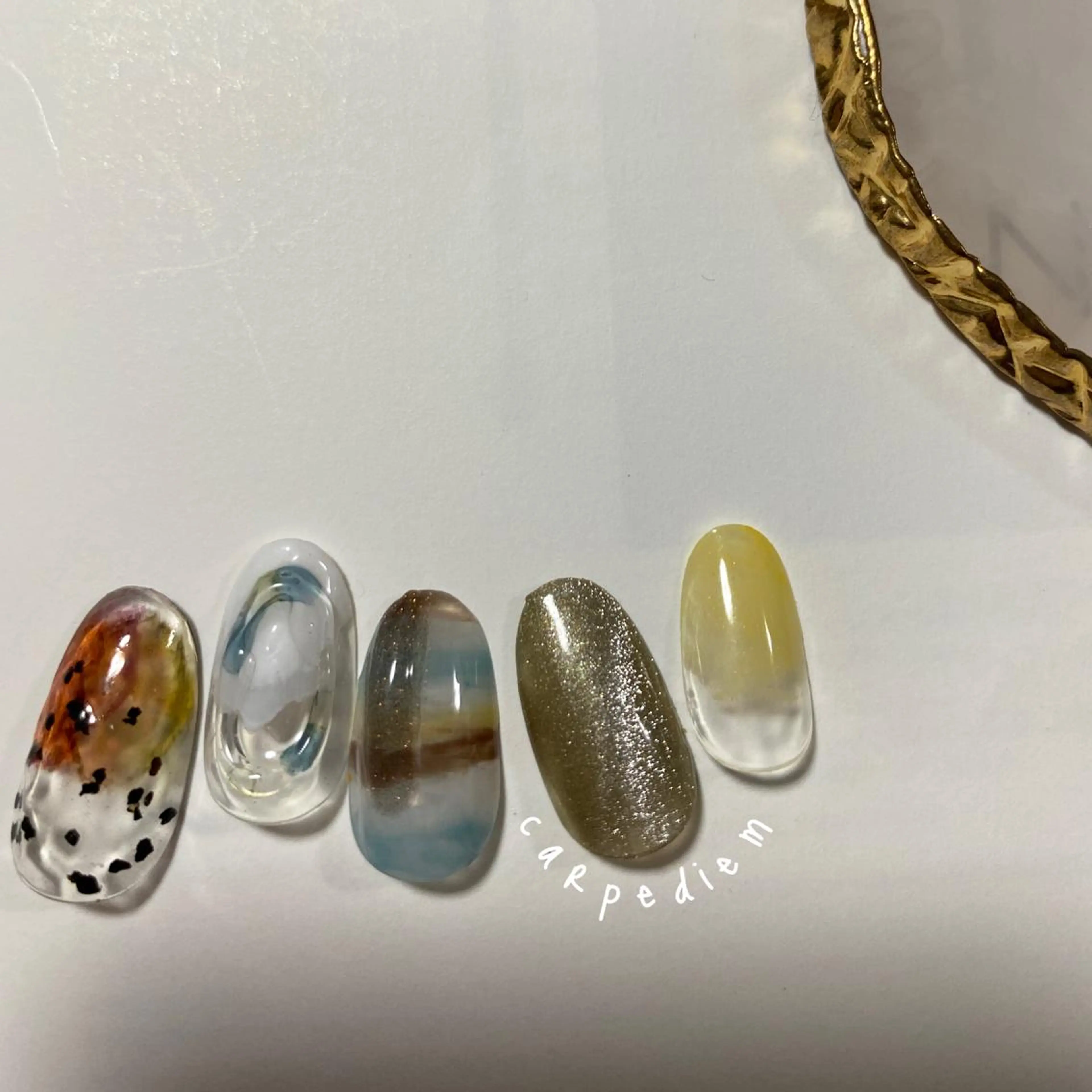 ネイル 城東区ネイルサロン carpediemのネイルデザイン