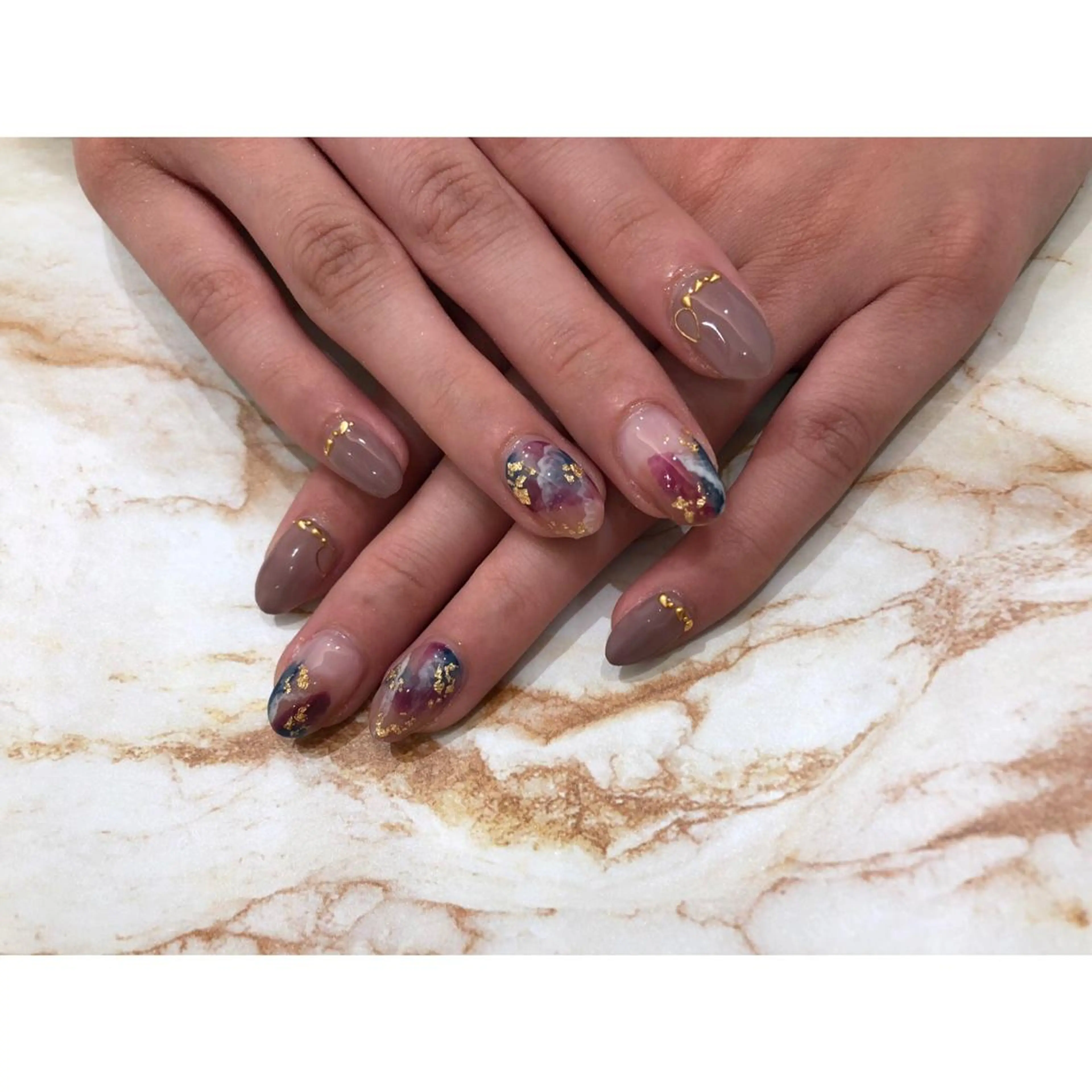 ネイル レイヤーカット 早崎太生のヘアスタイル