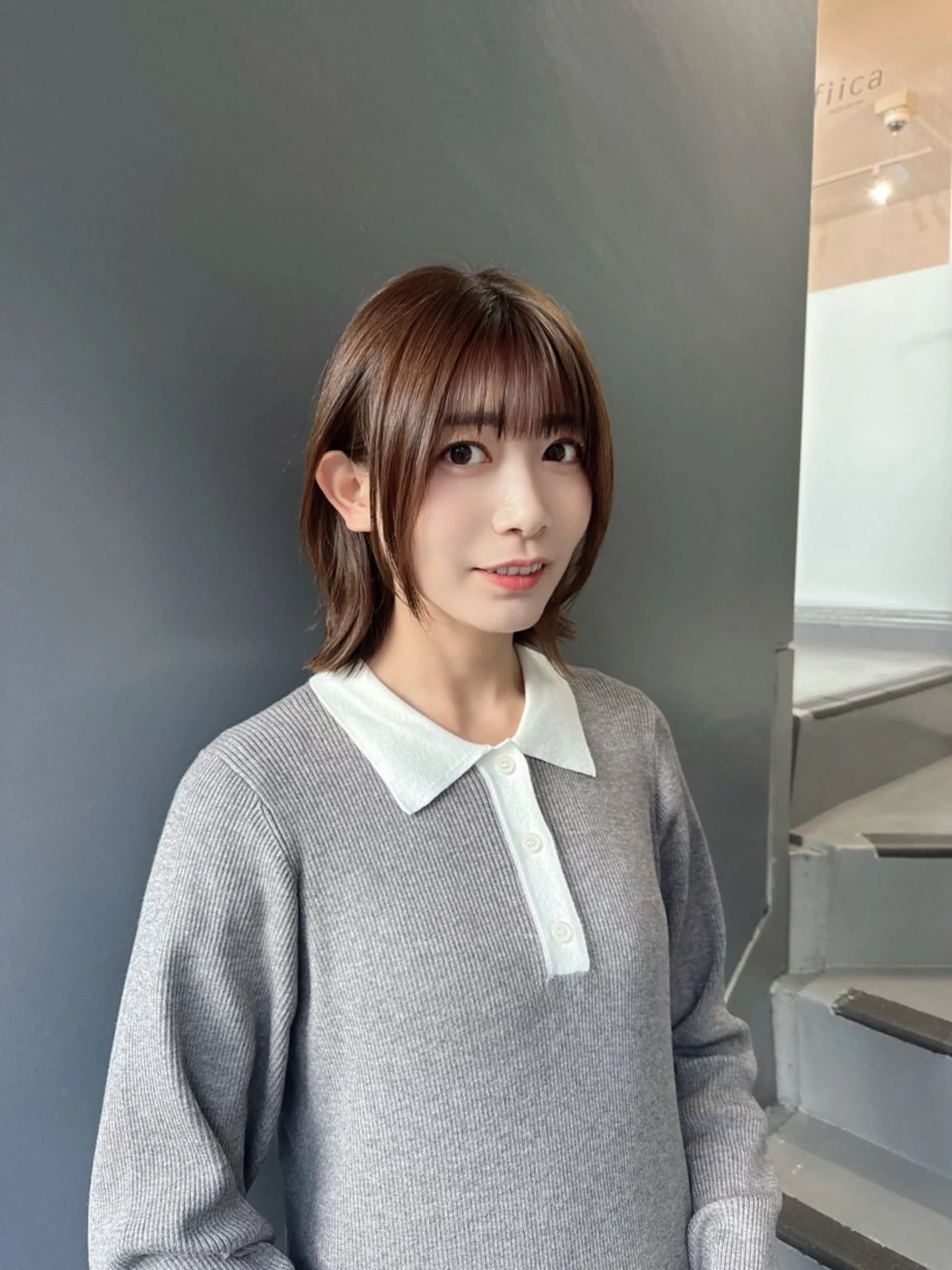 ミディアム 髪質改善✨艶髪✨ レイヤーカット 田畑のヘアスタイル