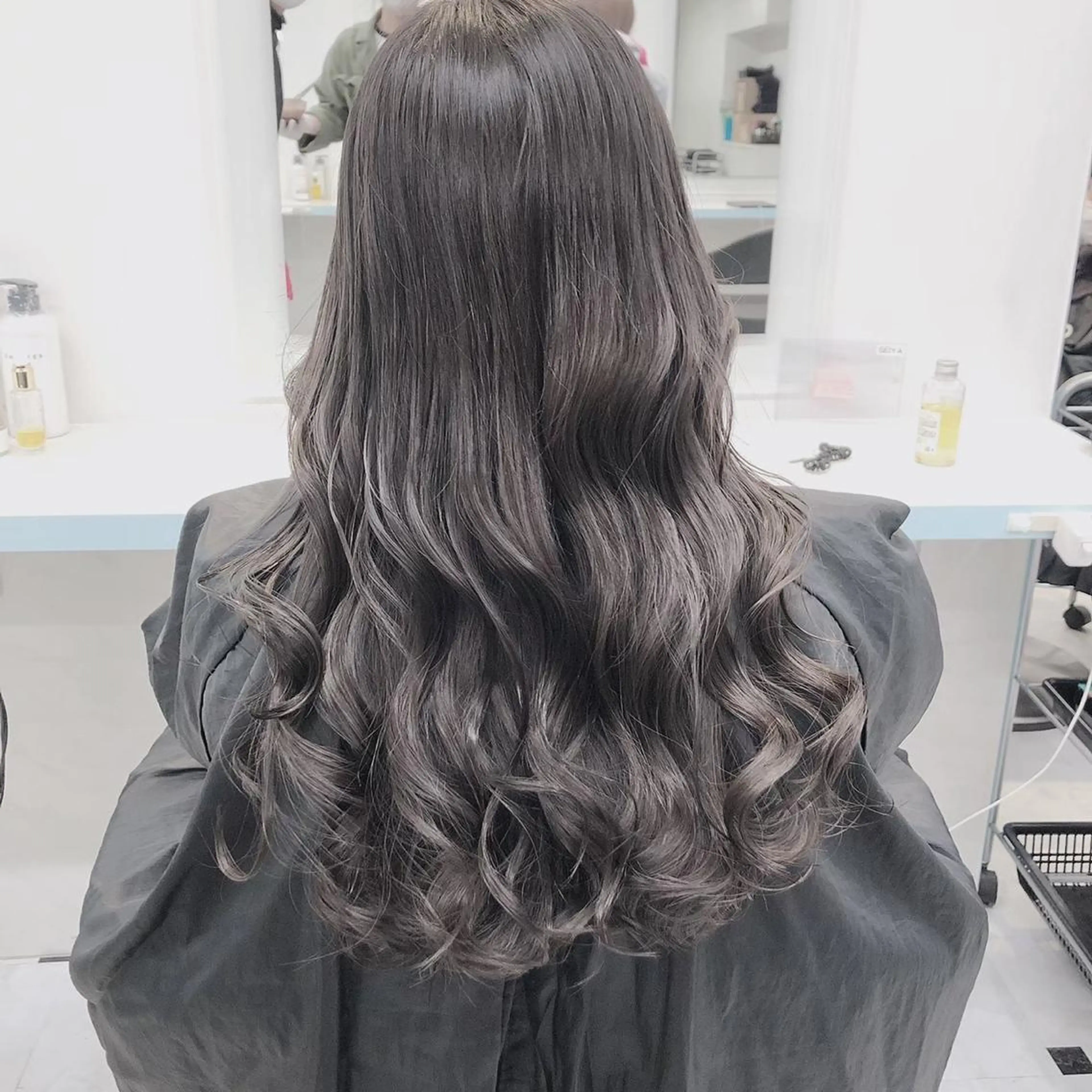 ロング トリートメント ♡上品韓国髪♡ブラ ウン/SAYATOのヘアスタイル