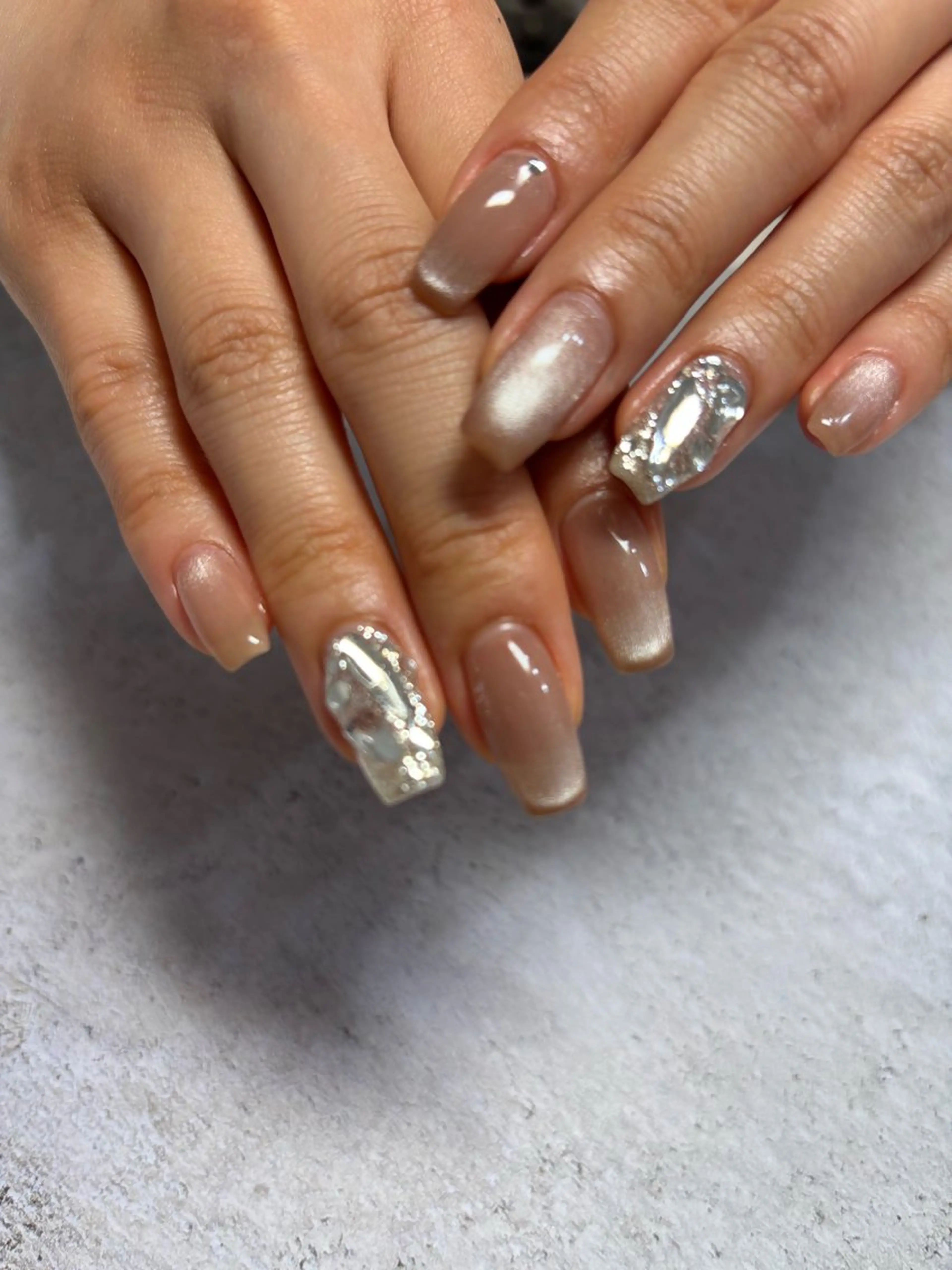 ネイル ハンドネイル 【LINON】 airiのネイルデザイン